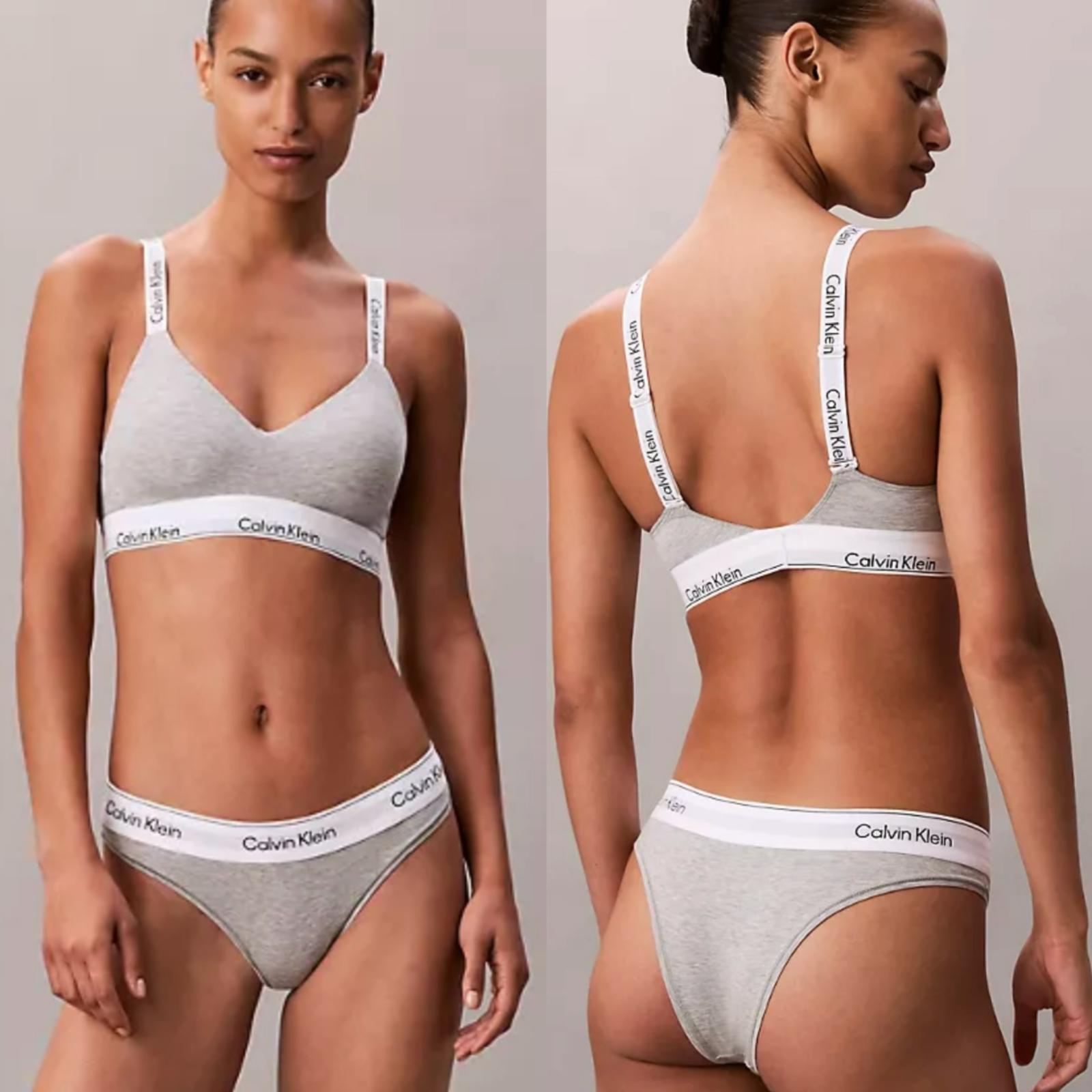 預購優惠特價Ck Icon Cotton Modal Lightly Lined Bralette 