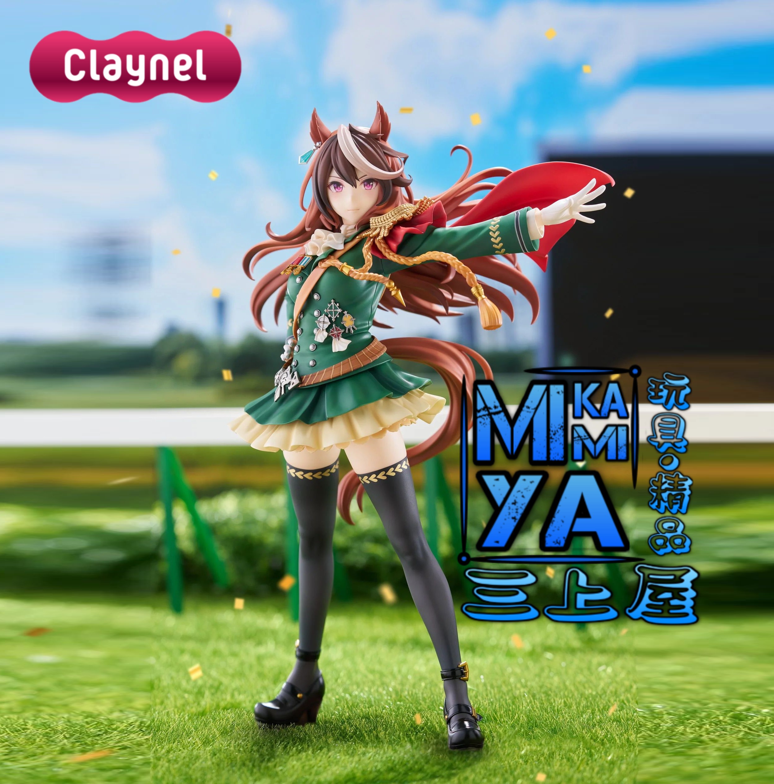 【預訂日期至1/5/26】 Claynel 1/7 魯道夫象徵 決勝服Ver. : 賽馬娘Pretty Derby / GSC 1-7 Symboli Rudolf: Signature Racewear : Umamusume: Pretty Derby  🌸[訂單確認後,本店會於一週內發出電子預購單據,屆時請確認WhatsApp對話查收。"如需到店提取紙質單據或使用其他通訊APP可於備註告知"]