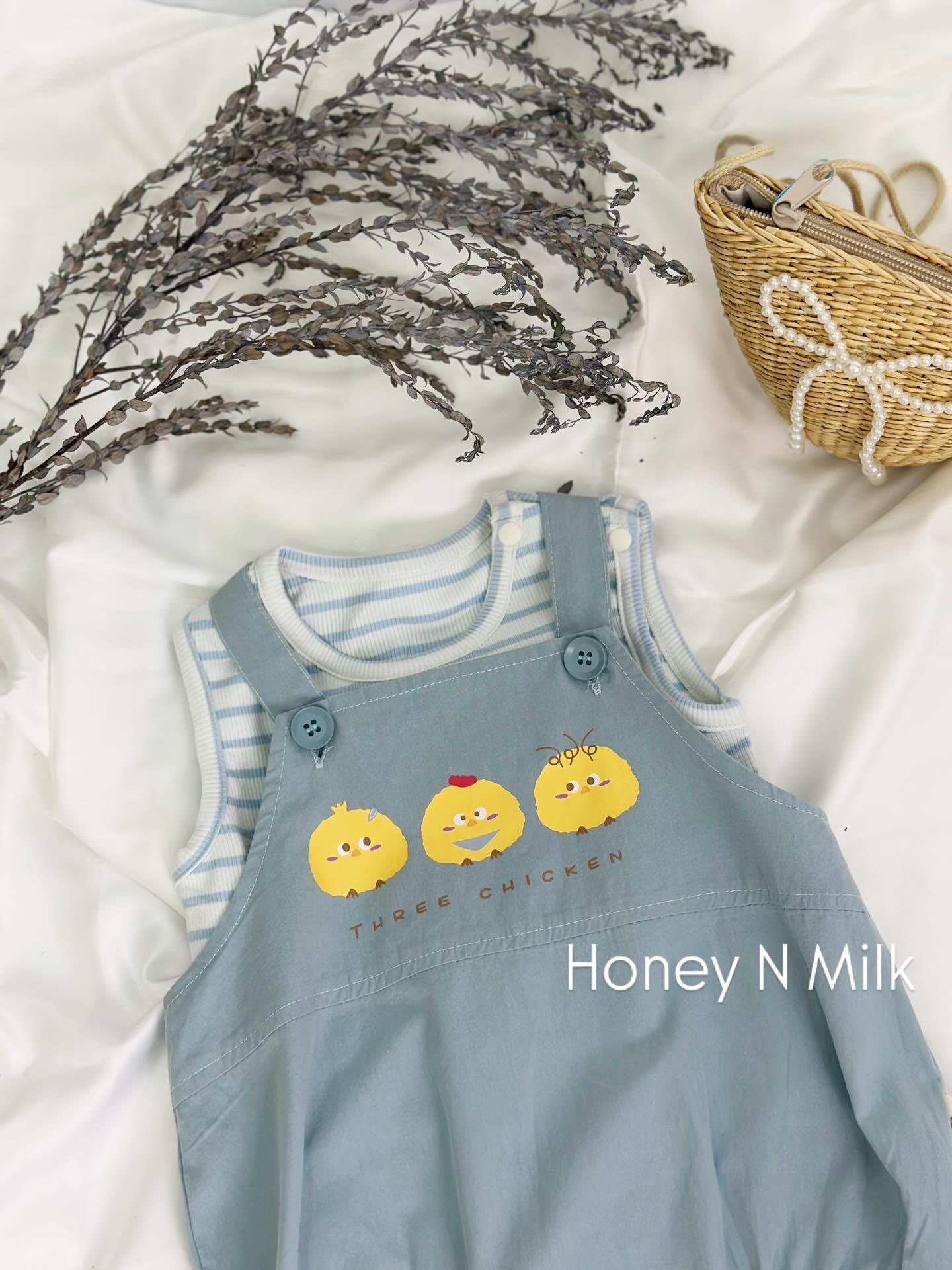 Baby Blue 3 Chickens Set 