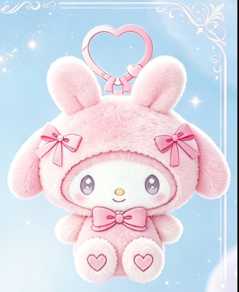 ［11月尾到貨]Sanrio 11月新款糖膠公仔掛飾