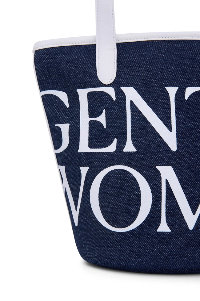 🇹🇭GENTLEWONAN - 拼色牛仔TOTE BAG 代購款