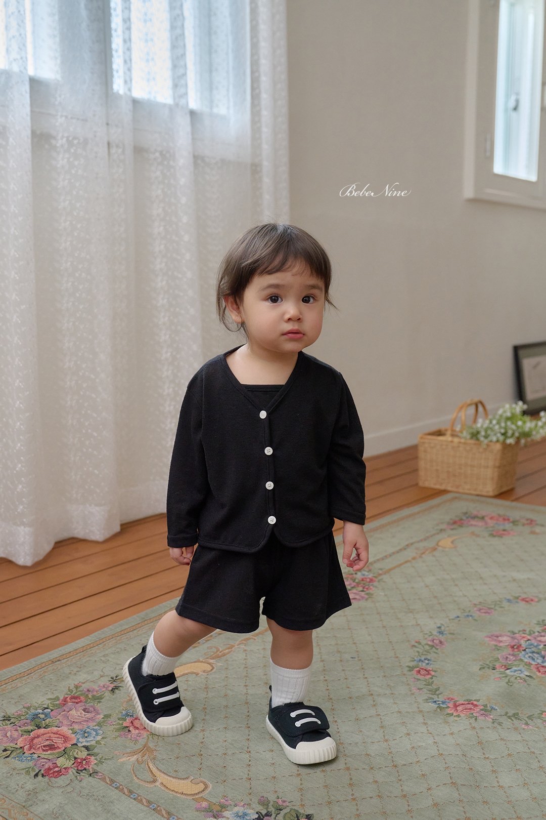 🇰🇷bebenine set (背心+外套+短褲）