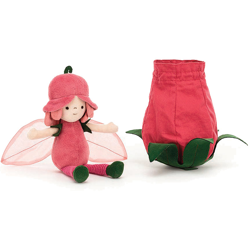 Jellycat Petalkins Rose Flower Fairy (Retired) 玫瑰花仙子