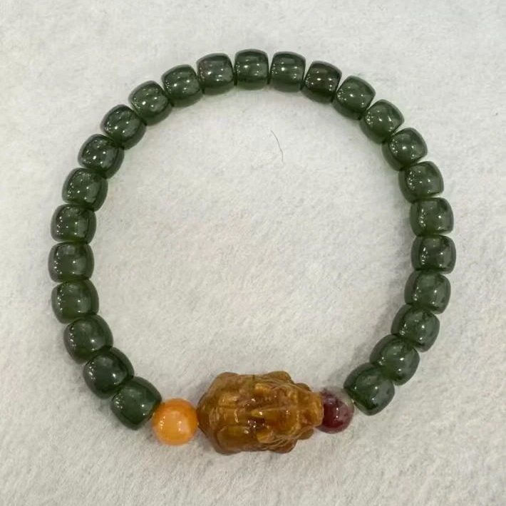 JP2110 EE2440 財生財天祿貔貅手串