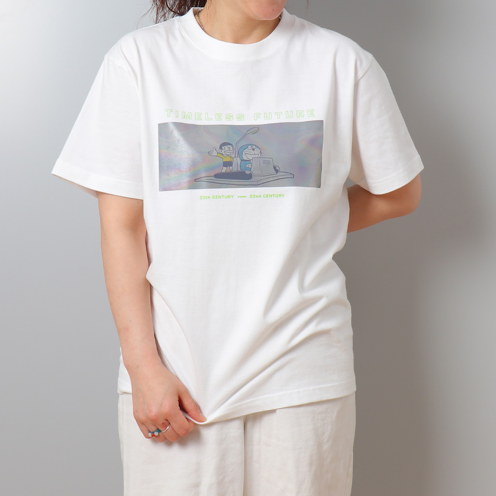 [訂購] 多啦A夢Tshirt 反光效果｜時光機 大雄叮噹 法寶 T恤 短袖衫(DORA STORE系列)