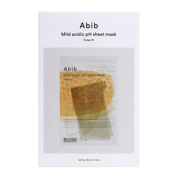 Abib 弱酸性面膜 蜂蜜貼合