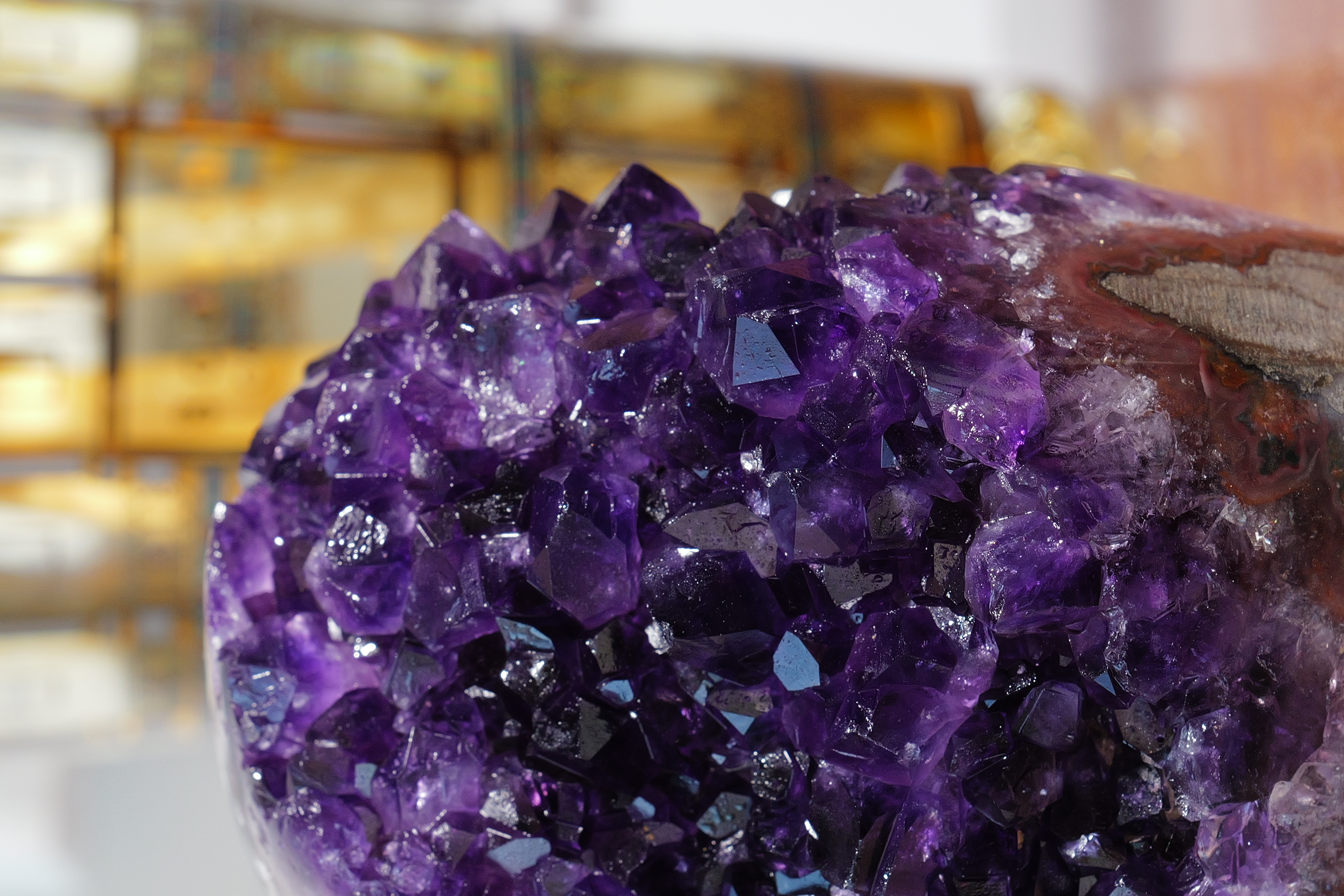 ༒ Uruguay 頂級帝王紫 7.5cm紫晶鎮༒ AM3001C31GA7A-RA28*AST