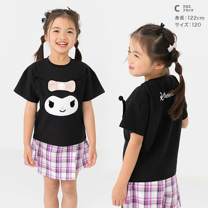 🆕 【⭐訂購⭐】 🇯🇵日本直送🌀#Sanrio 閃閃珠片/立體蝴蝶結/耳仔 短袖 tee🌀[PLCA-0019] [260323]