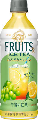 麒麟 「午後之紅茶 FRUITS & ICE TEA」白葡萄與檸檬口味