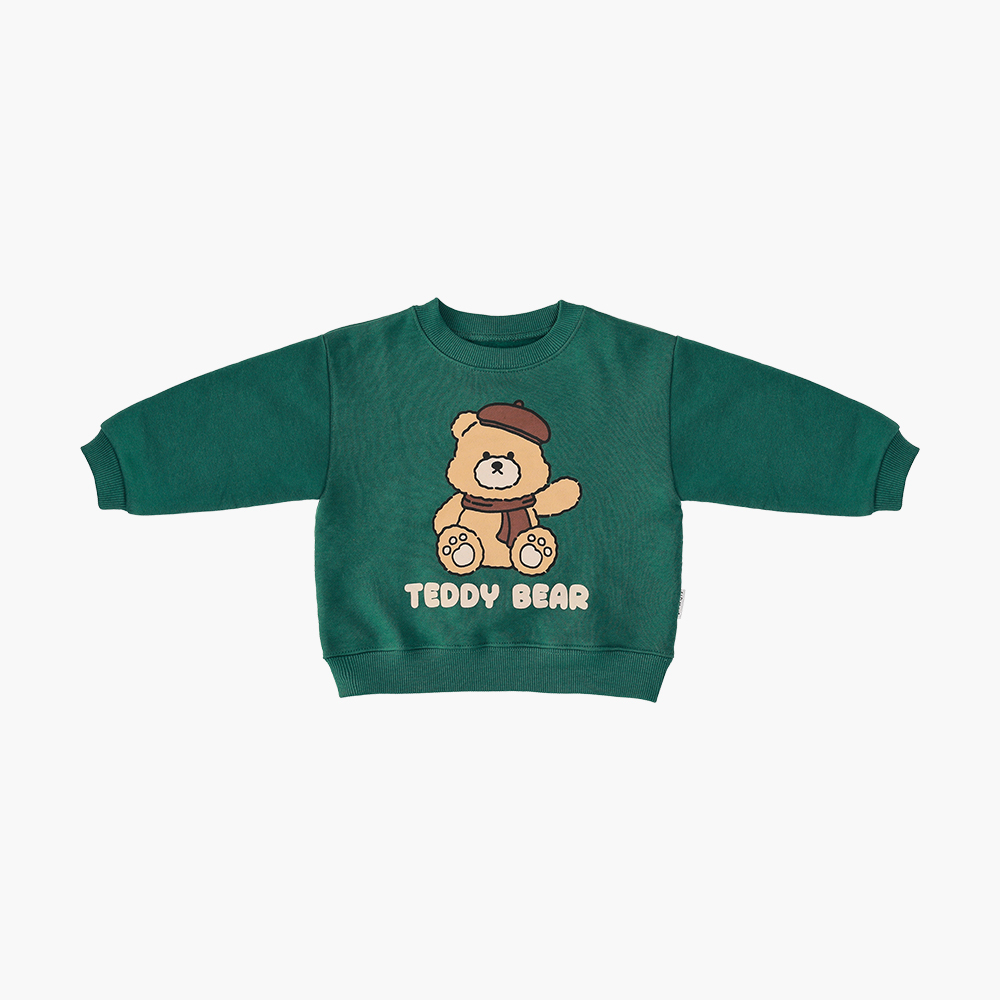 UBMOM 2023 Winter Teddy Series Berry Teddy 運動上衣-綠色