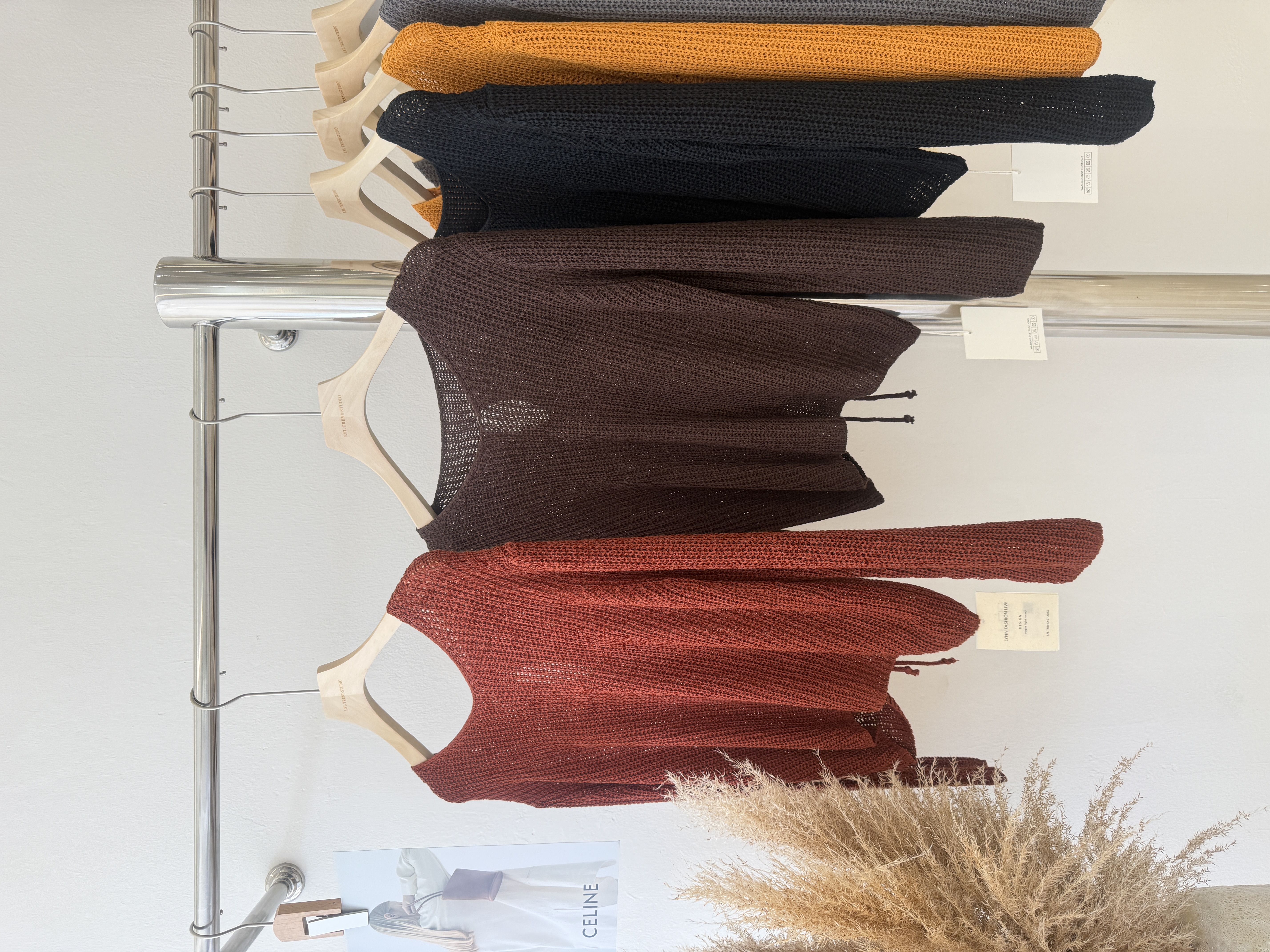 6738 爆款个性抽绳针织上衣