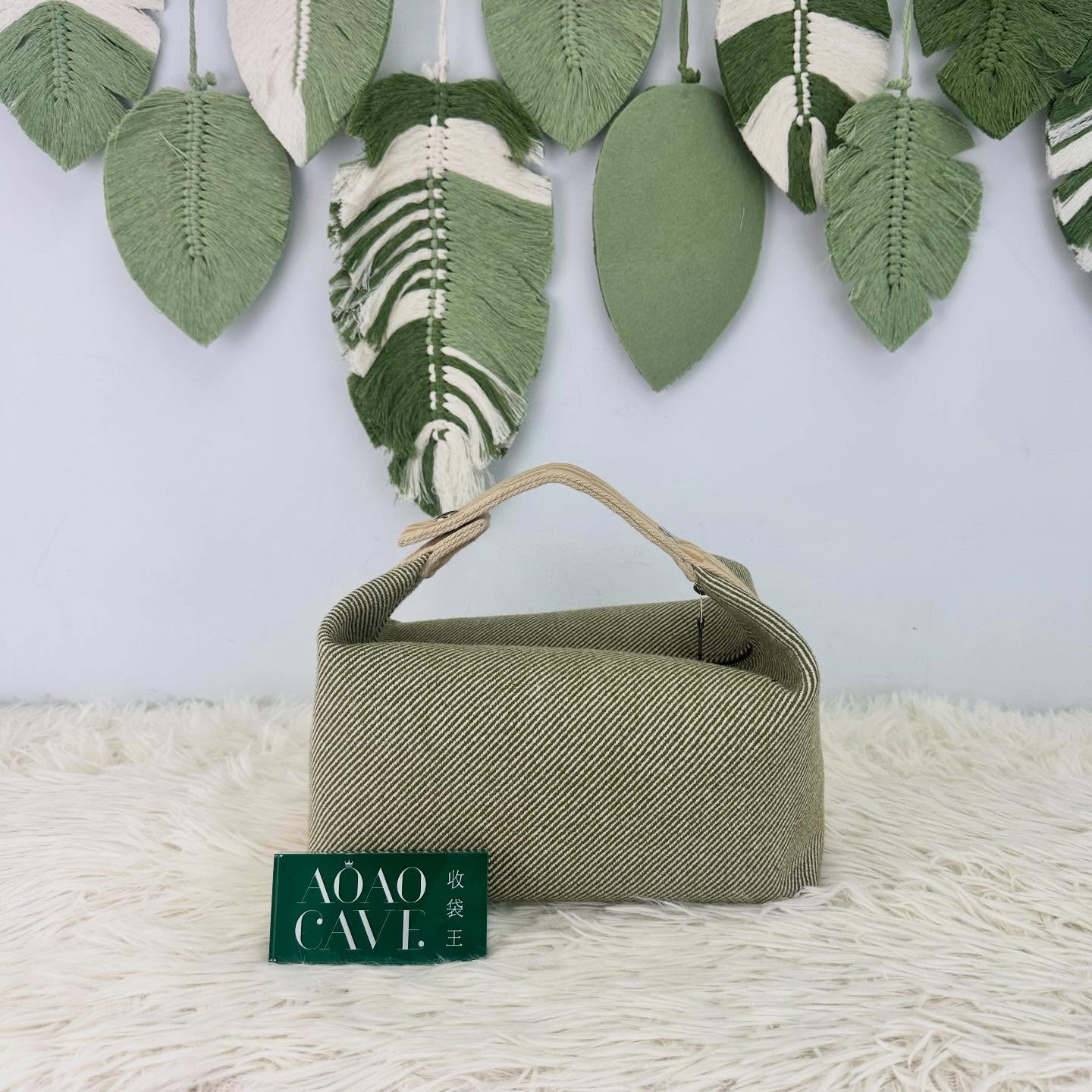 HERMES🤍PRE OWNED BRIDE-A-BRAC 森林綠色飯盒包 Large Size💚