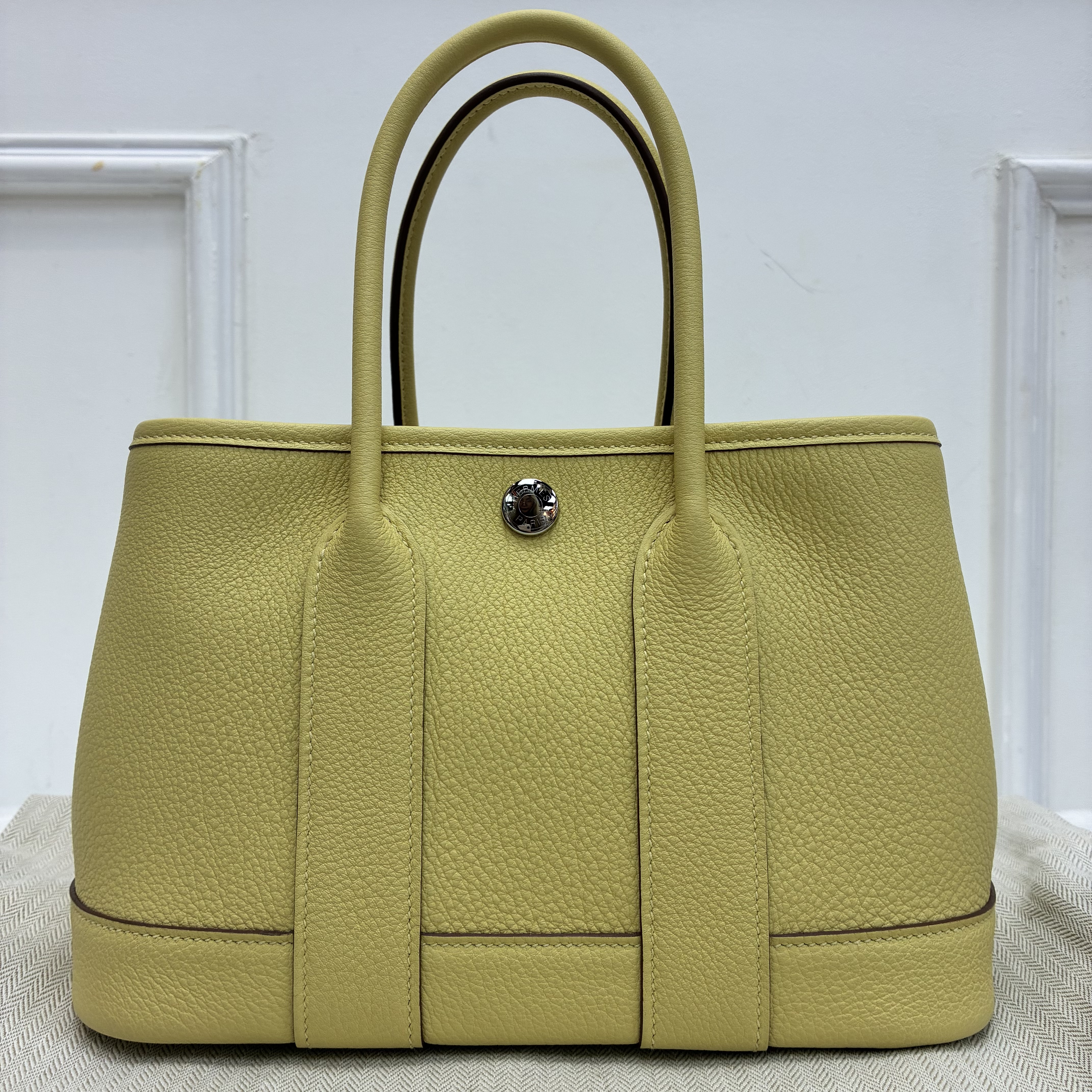 Hermes Neo Garden Party23 小雞黃閒置新💛
