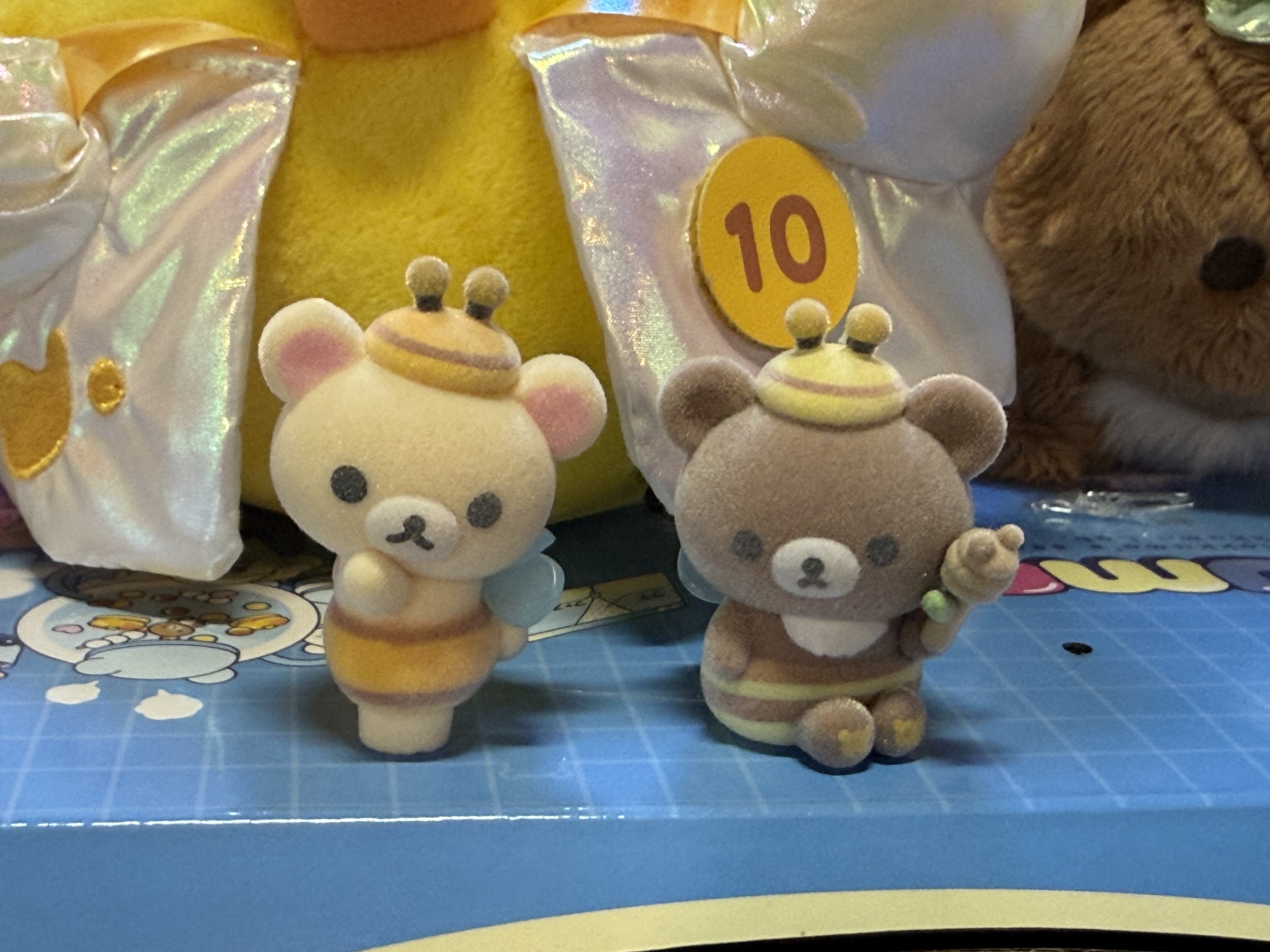 《現貨》全新Rilakkuma蜜蜂造型 pvc製擺設