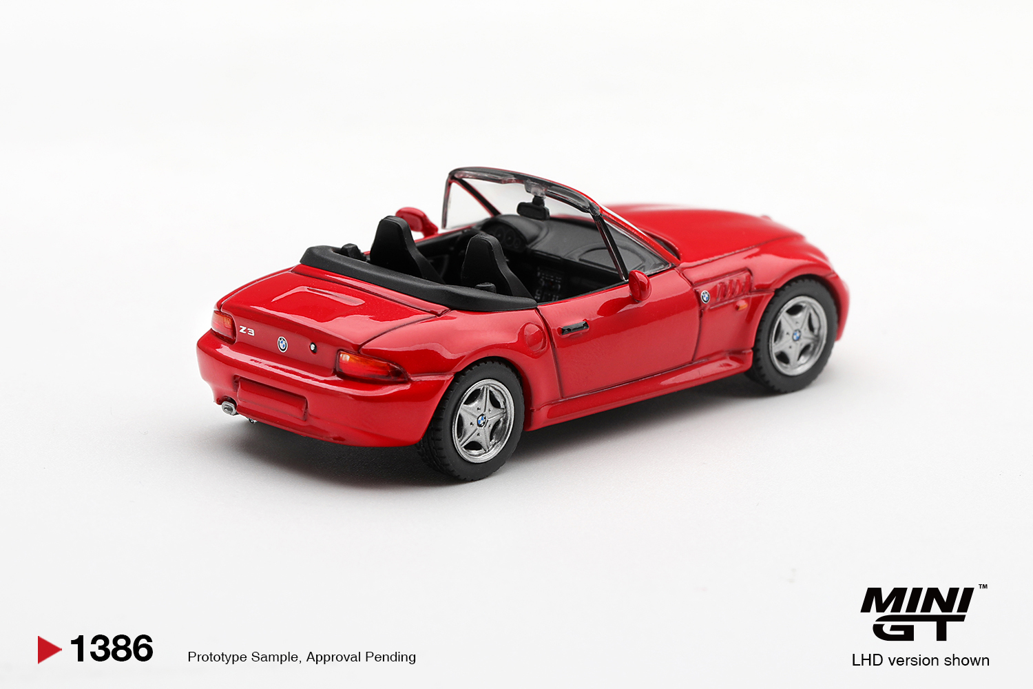 Pre Order - MINI GT ( MGT01386-R ) BMW Z3 Hellrot / MINIGT 預訂優惠價 Pre-Order Price: HK$89