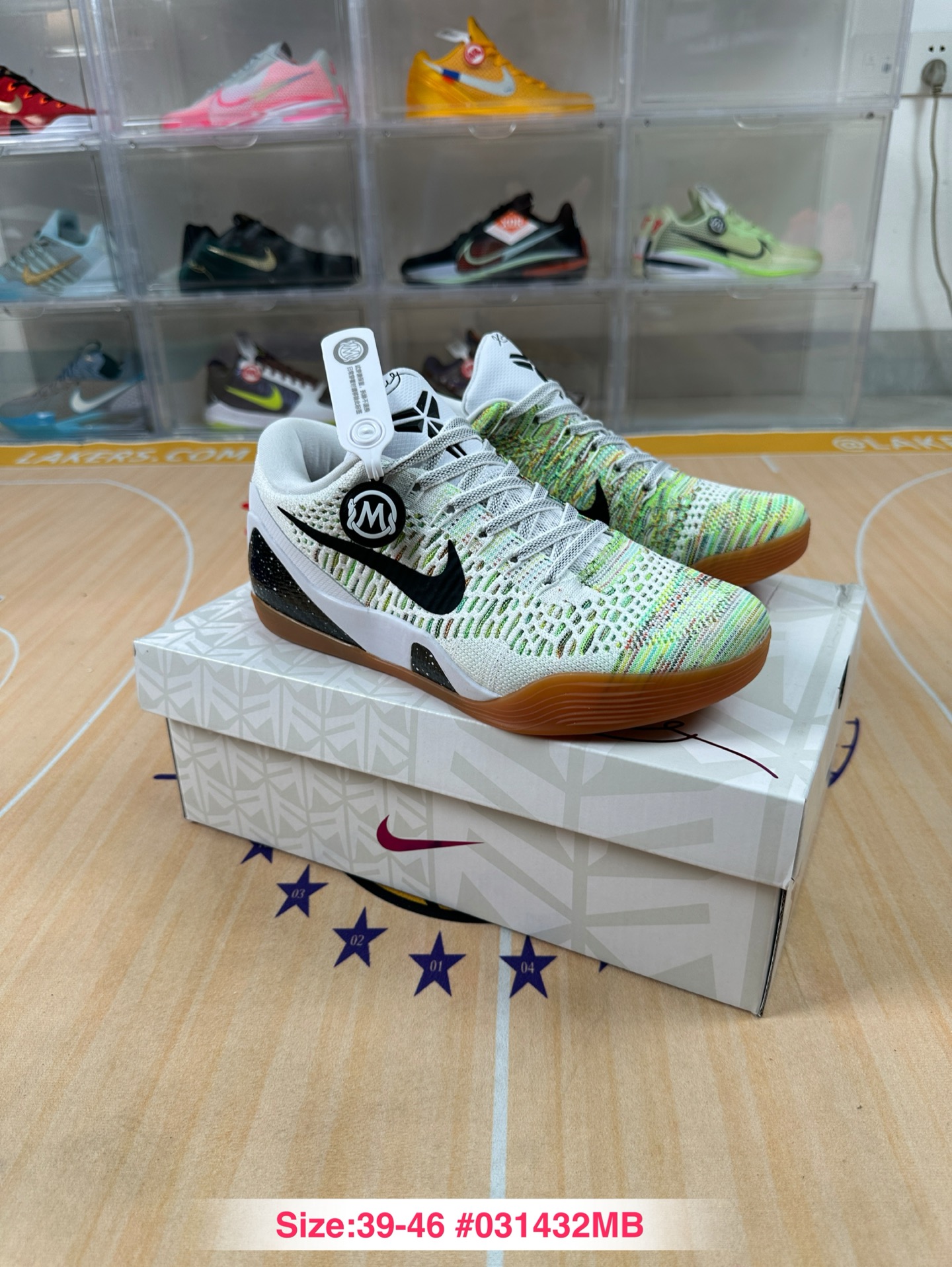 Nike Kobe 9 Elite Low Premium HTM "Milan" 698595-109