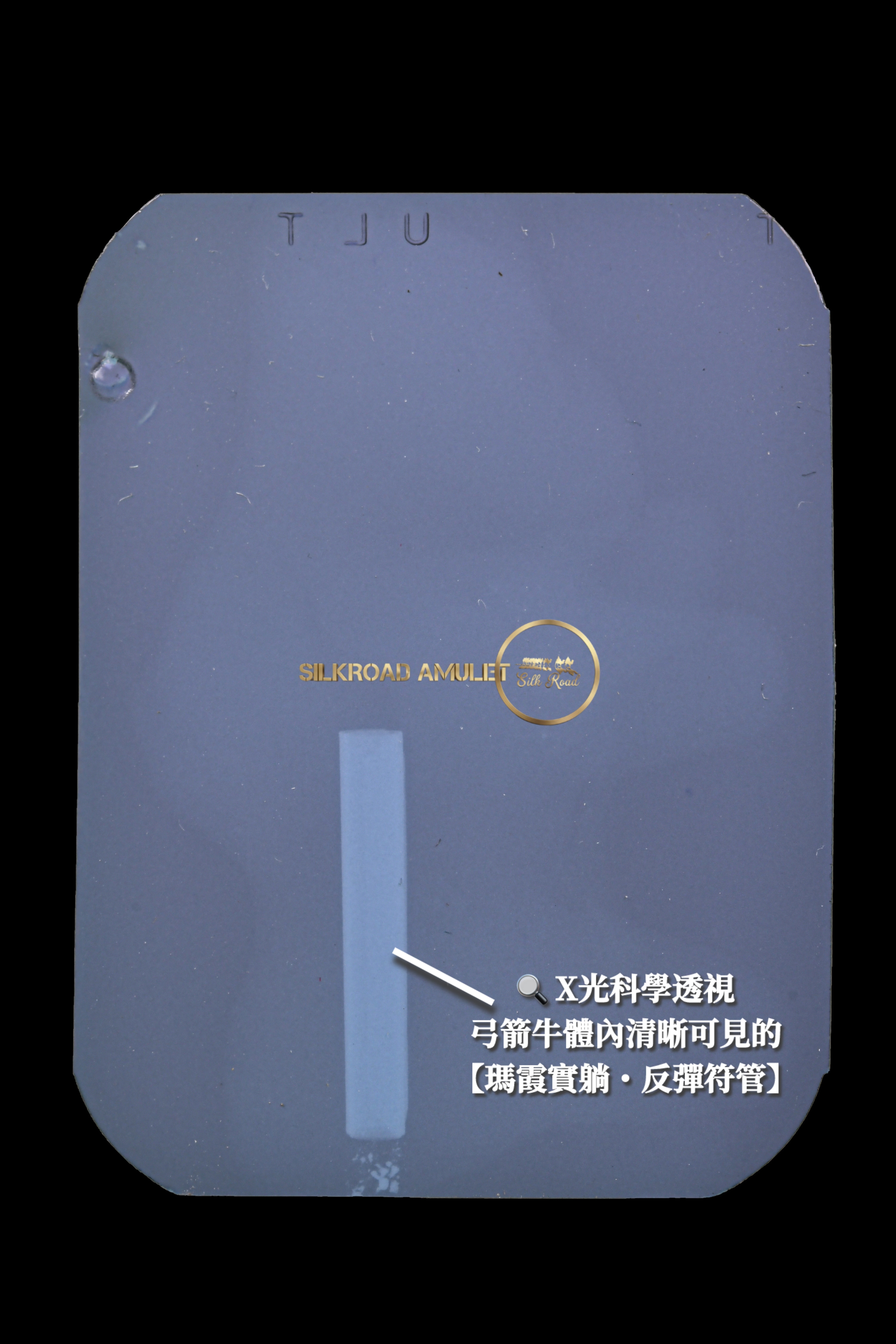 具有反彈符管力量的弓箭牛🪞🦬🏹 龍婆披贊 佛曆2565  派也告勒達辣夢冠  第一期  弓箭牛 附全高清防水殼｜師父親寫四大元素符