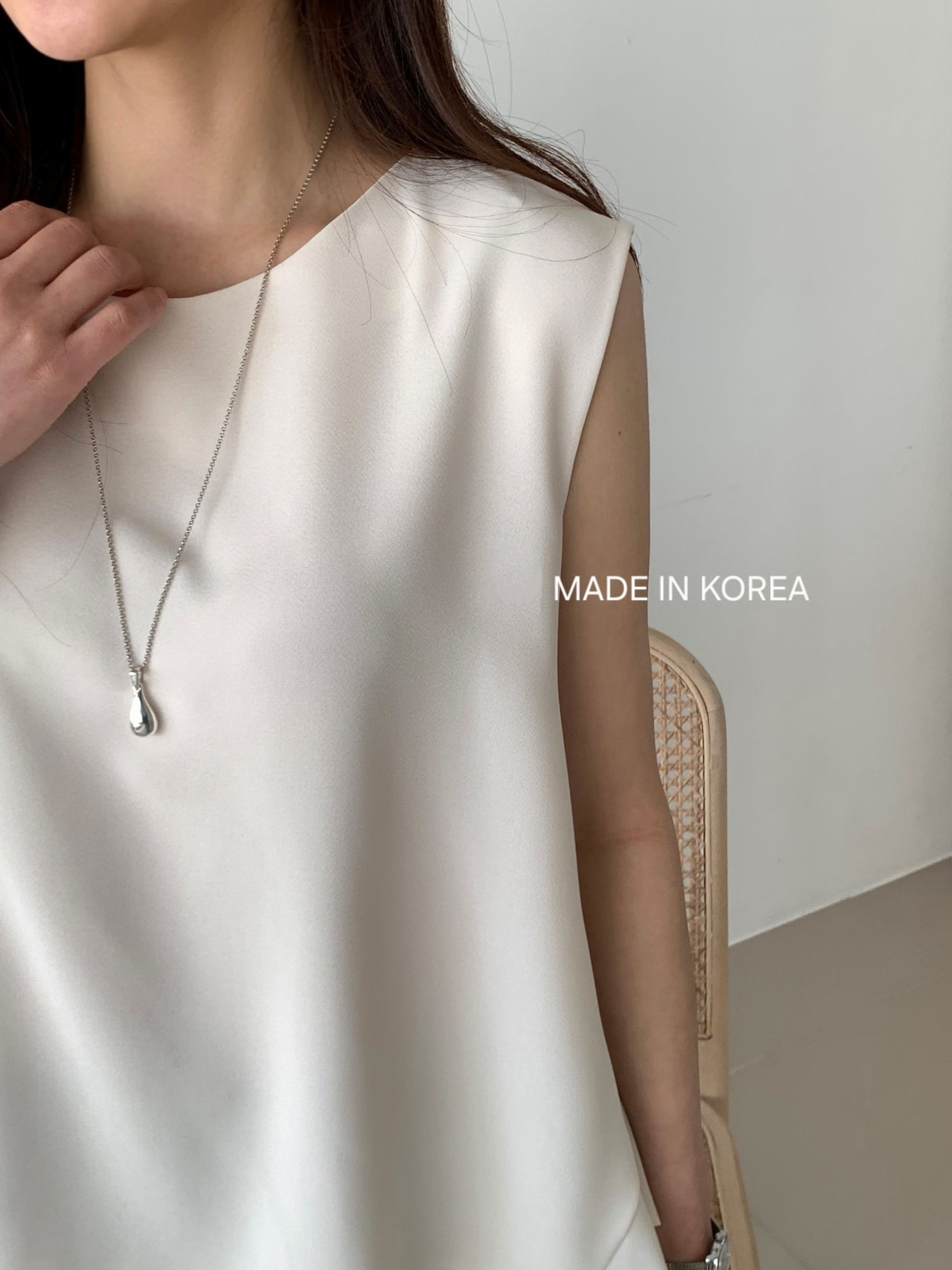 G6325 韓國🇰🇷通花腳假兩件背心