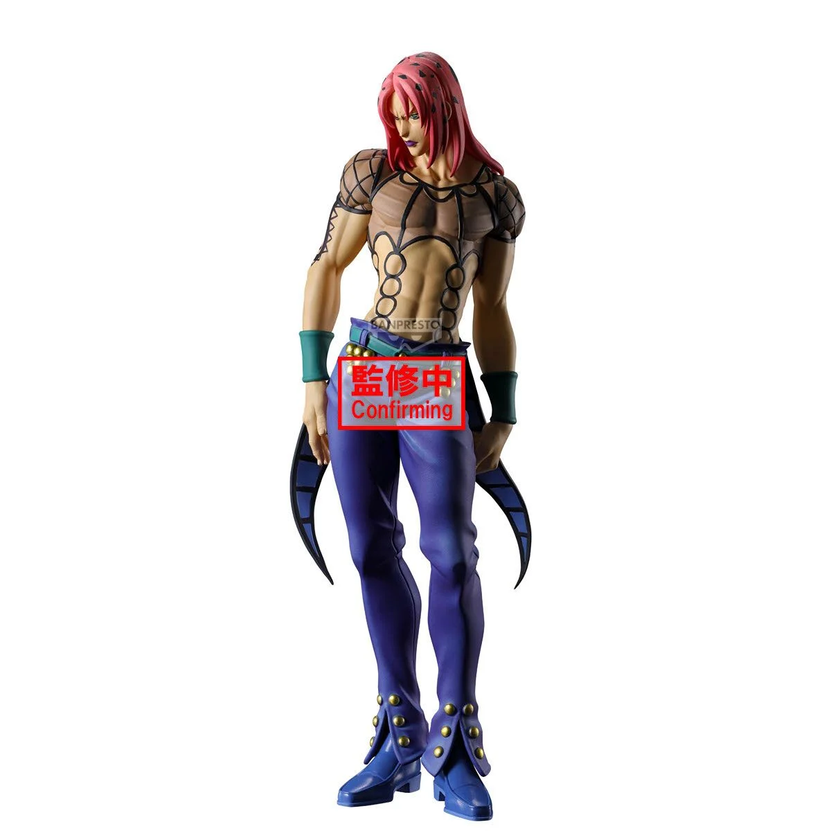 Banpresto, Mometria Figure: JoJo's Bizarre Adventure Golden Wind, Diavolo   Jojo 的奇妙冒險 黃金之風 迪亞波羅
