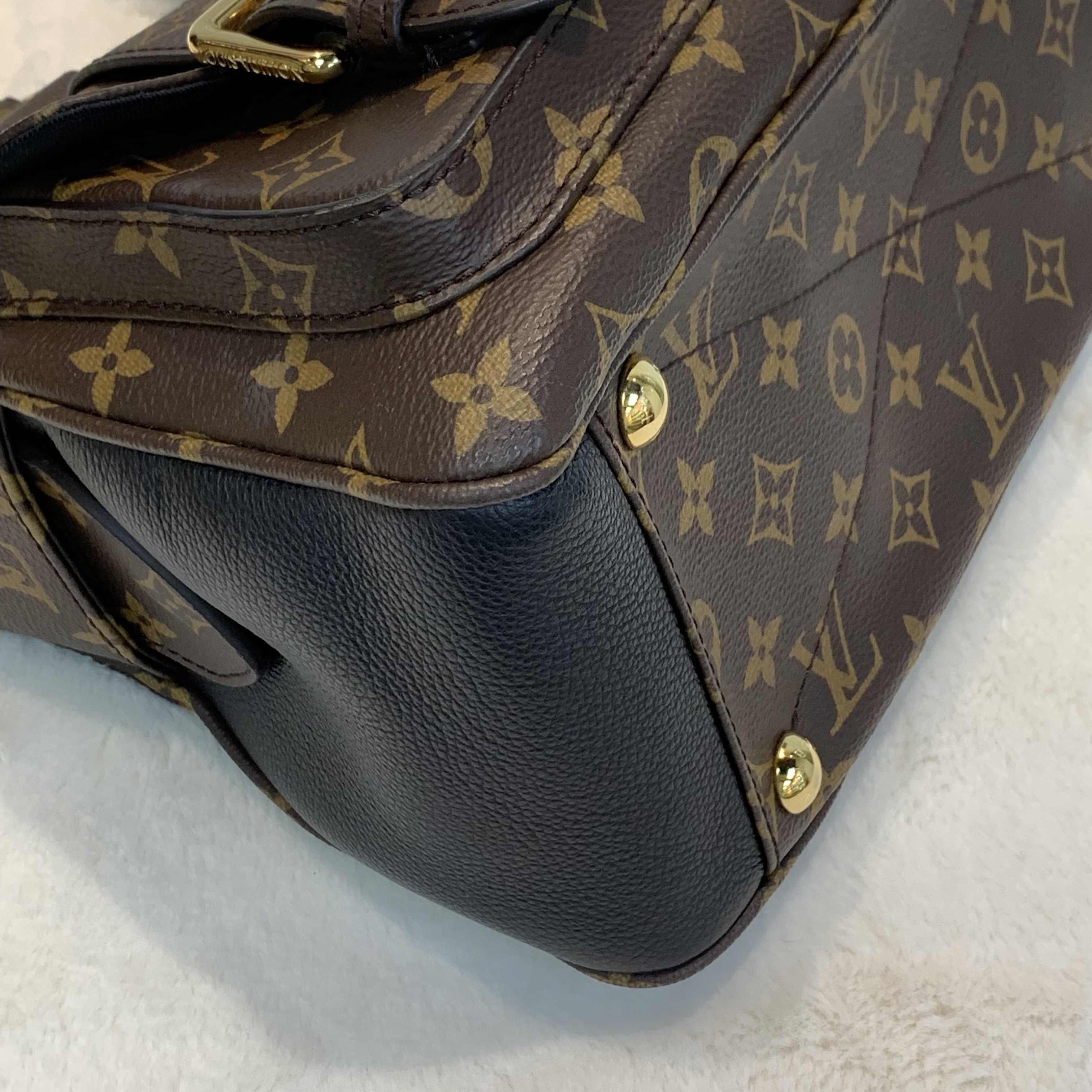 Lv MANHATTAN 曼哈頓單肩包 復古感max💖🤎