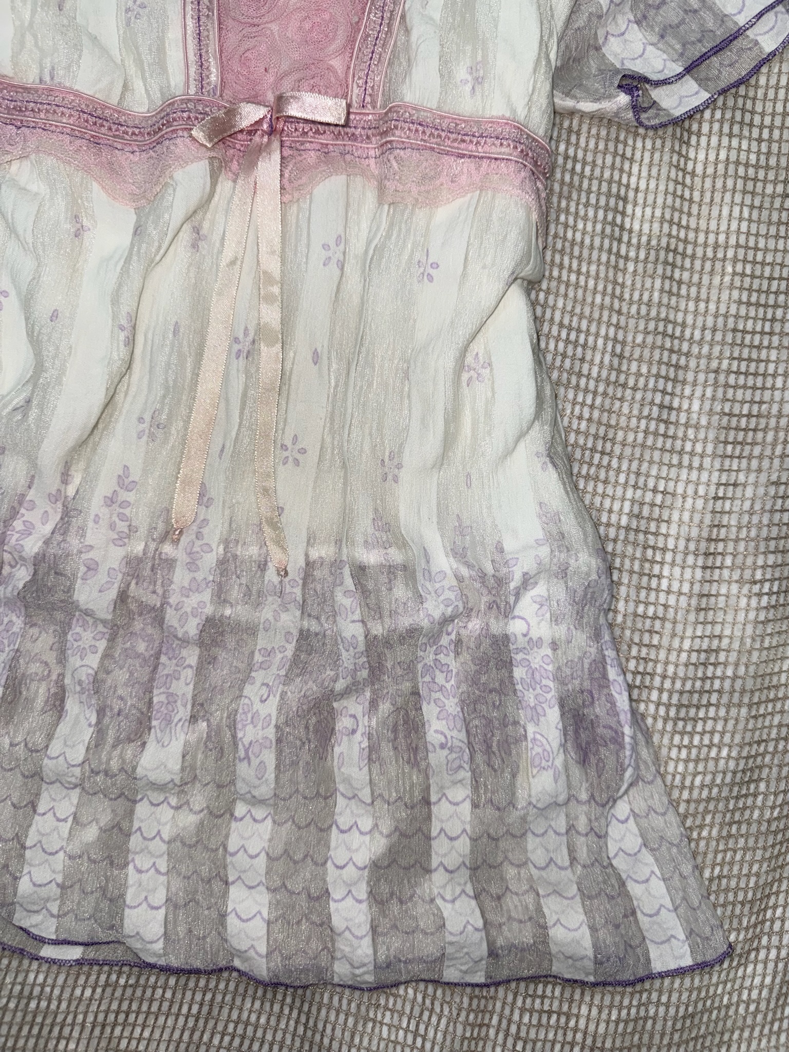 Gypsy Boho Cottagecore Floral Smock Top 