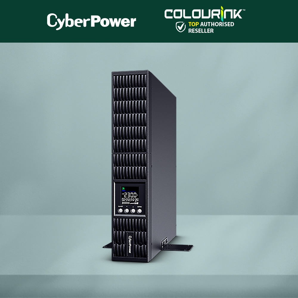CyberPower Online OLS2000ERT2UA 1800W Pure SineWave Smart Backup Battery AVR Surge Protector for Server NAS DVR