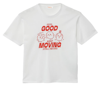 🌸 【預訂】短袖Tee(Move) - Chiikawa 25/5新品