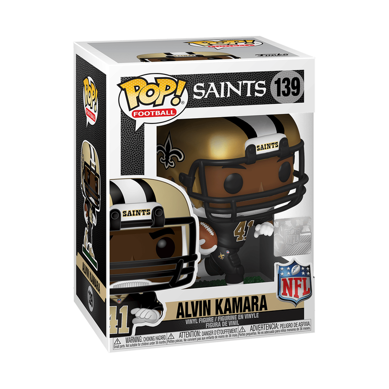 📦訂購 美國代購 Funko POP! NFL Alvin Kamara Figure 紐奧良聖徒 模型