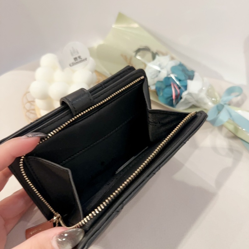 香港現貨-KATE SPADE NATALIA MED BIFOLD WALLET BLK