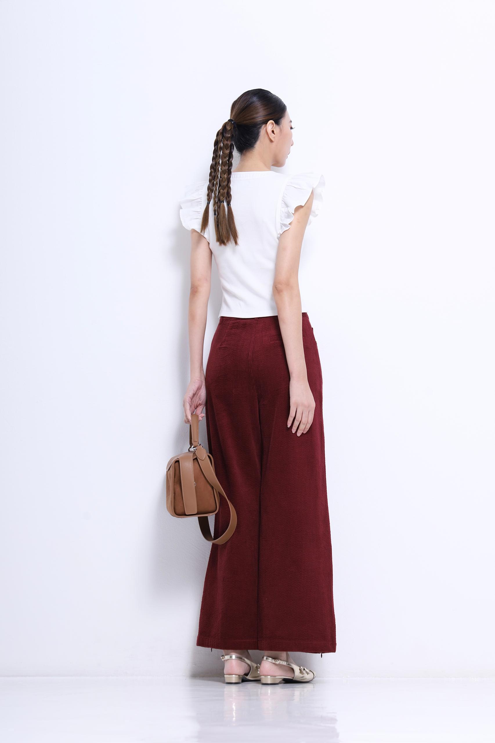 CP1626 VELVET LONG PANT