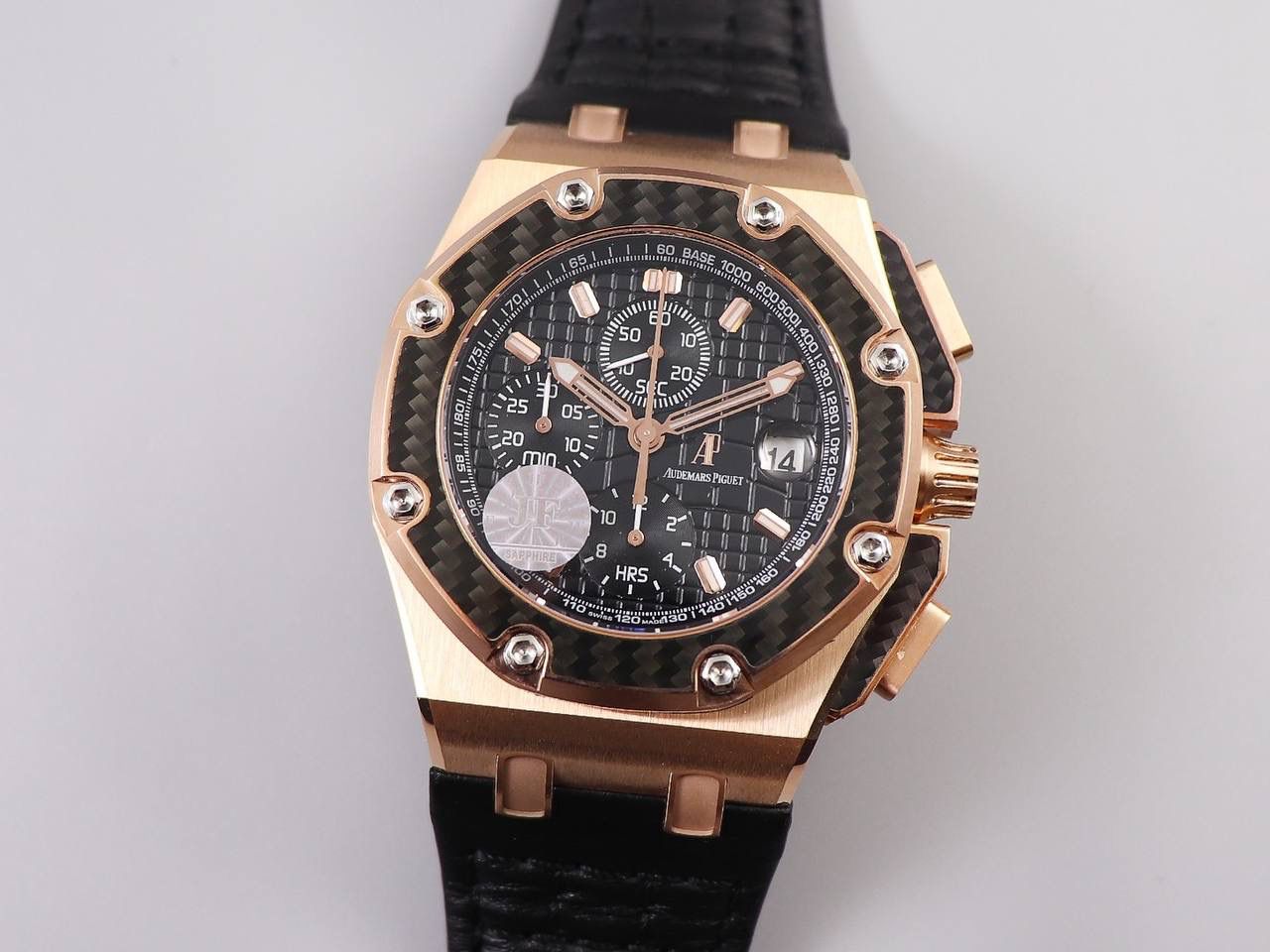 AP蒙托亚系列 精钢表壳 碳纤维圈口 搭载复刻原版爱彼CaL．2840全自动计时机芯 市面最强版本🔥