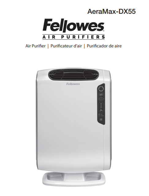 Fellowes Aeramax DX55 強力吸毛寵物空氣淨化機 香港三腳插頭 (預購產品)