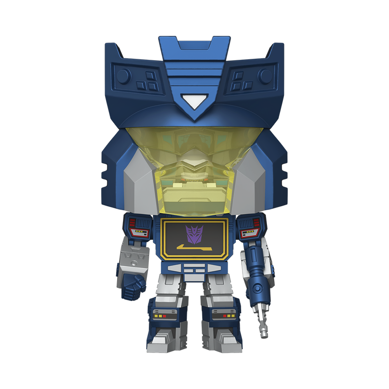📦訂購 英國代購 Bitty Pop! Bitty Bot TRANSFORMERS Soundwave with Rumble Figure 變形金剛 模型