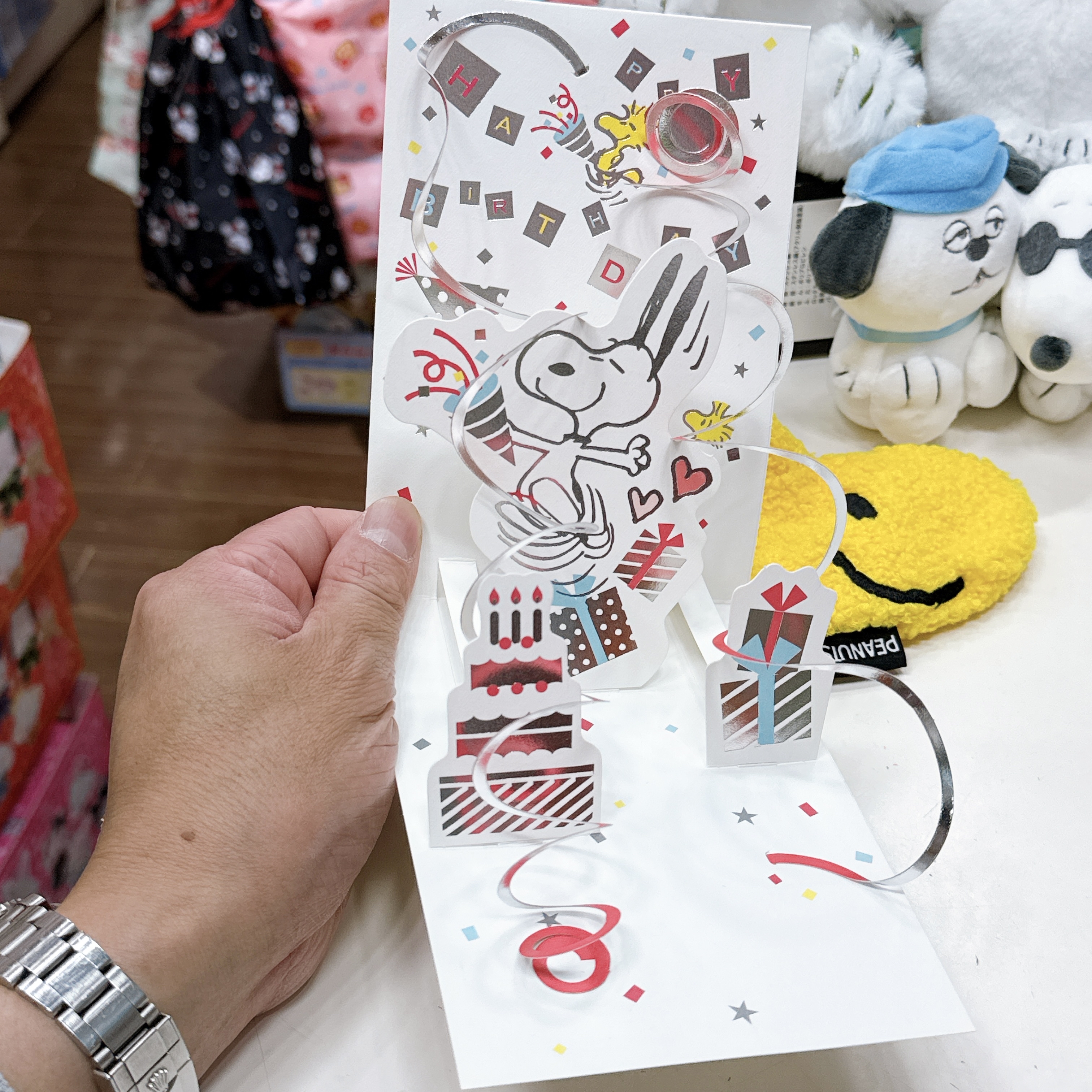 日本版Snoopy 生日卡