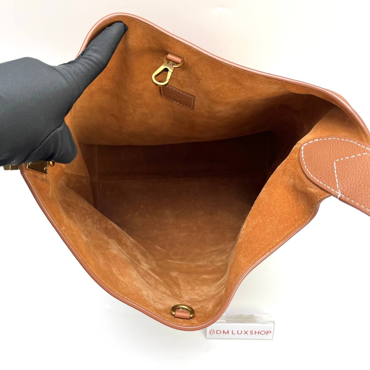 LV Cognac Low Key Hobo MM