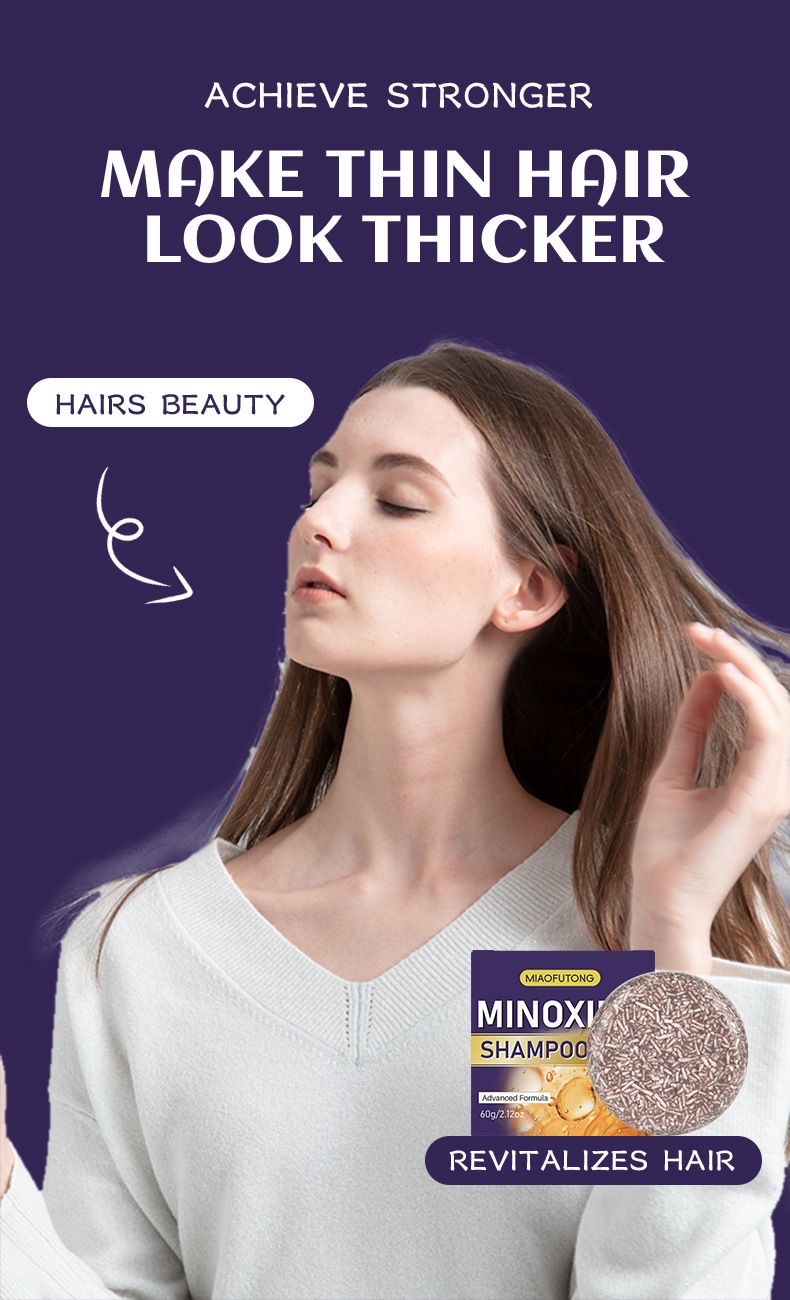 MIAOFUTONG - MINOXIDIL 米諾地爾 固髪控油洗髪皂 - 60g