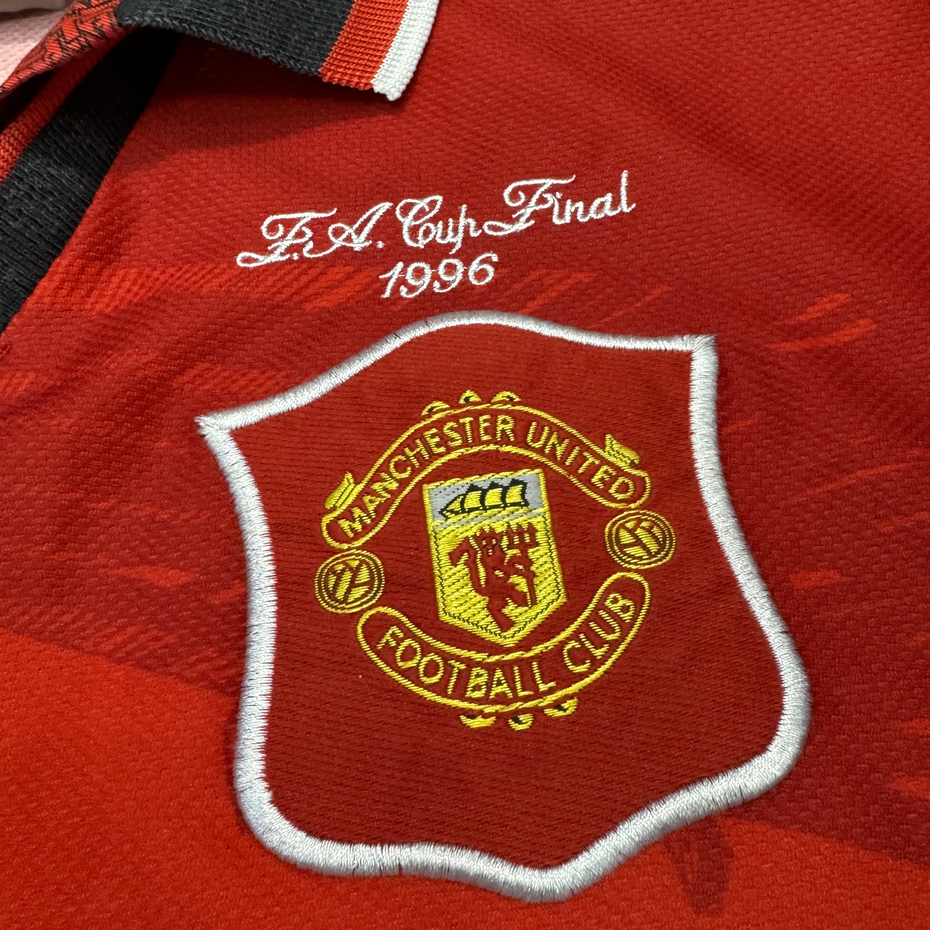 Manchester United 1996 FA cup final shirt  #7 Cantona 