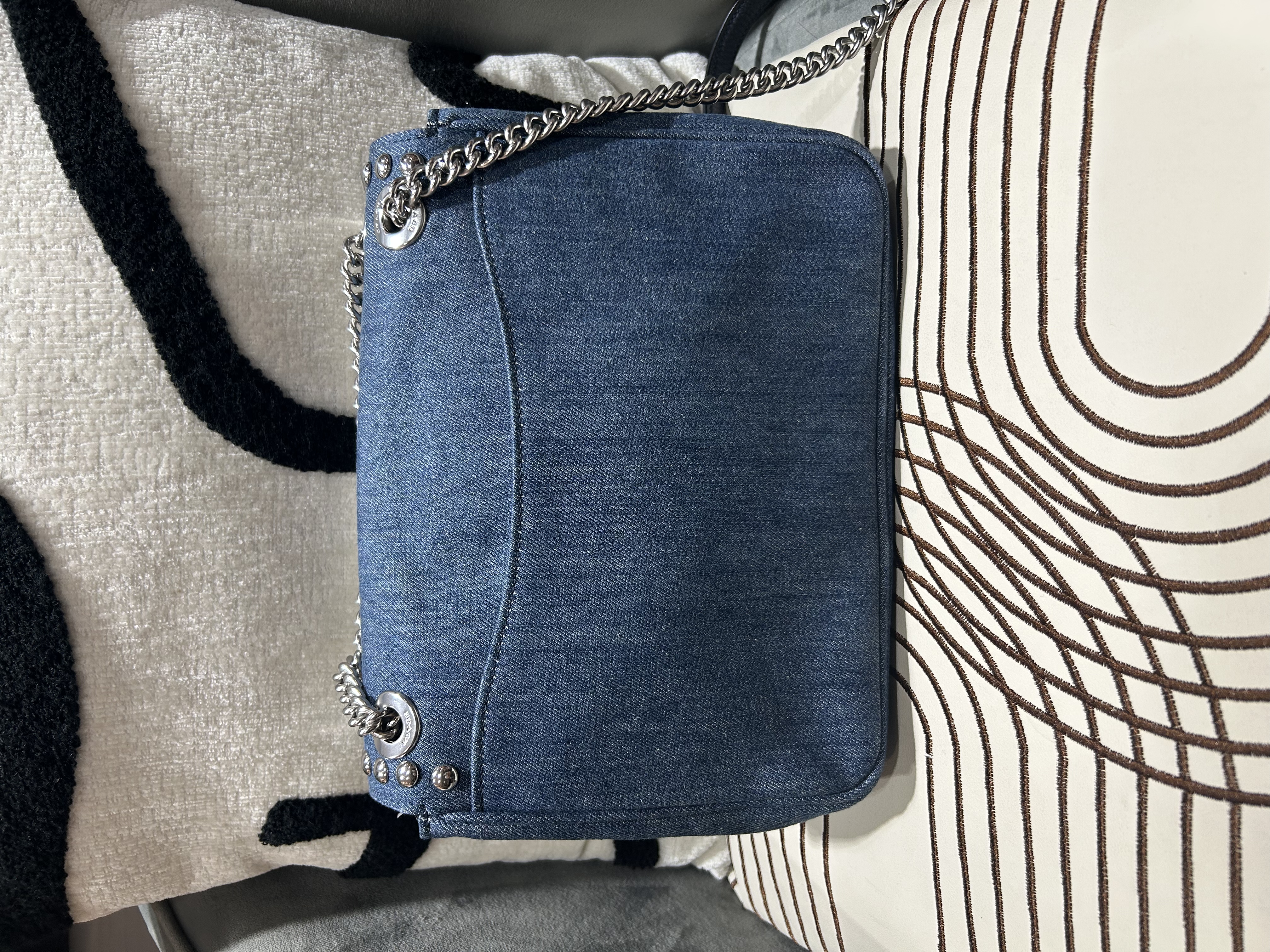 Coach Denim Crossbody Bag 100%Authentic, 98%New 