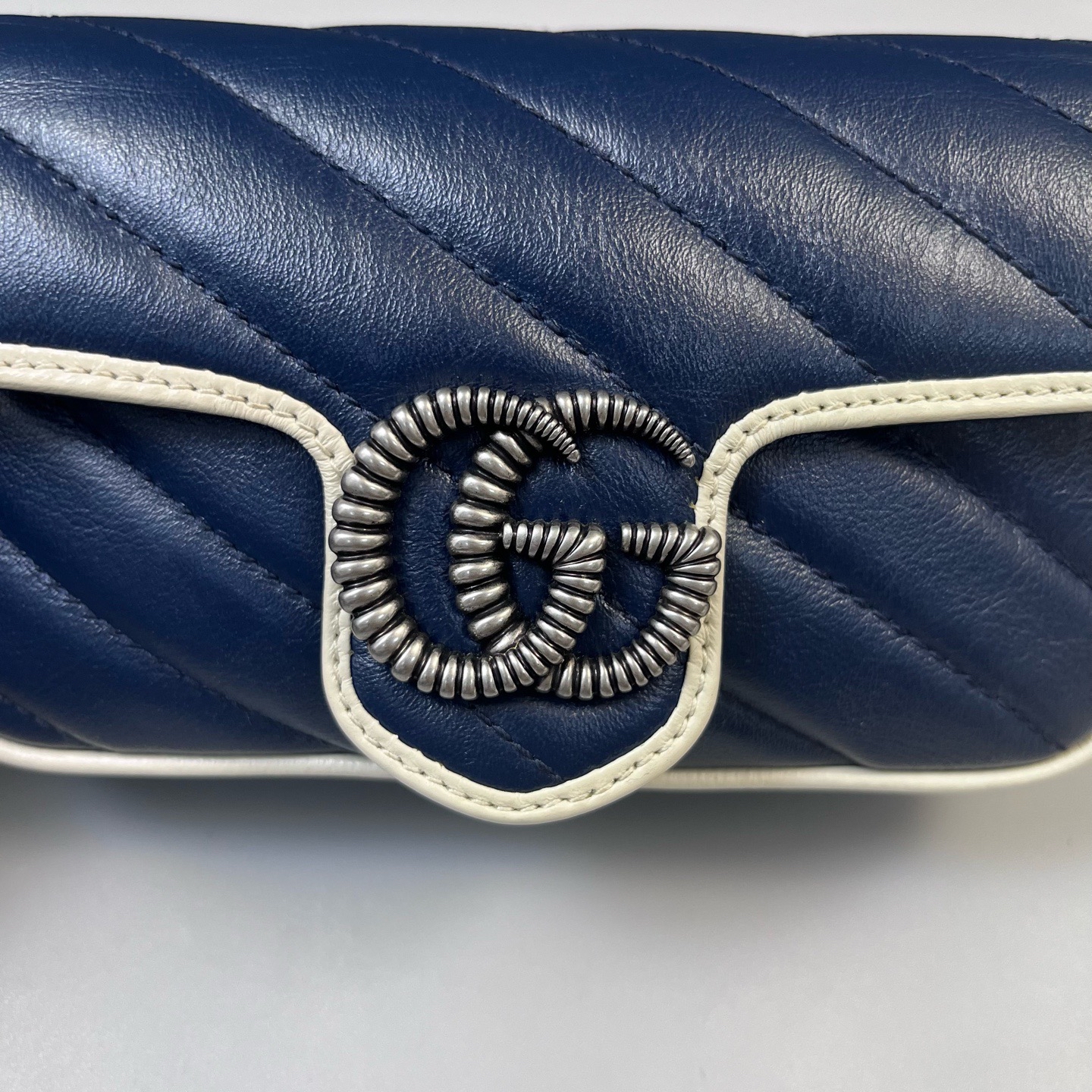 【預訂貨品】Gucci super mini馬蒙拼色包