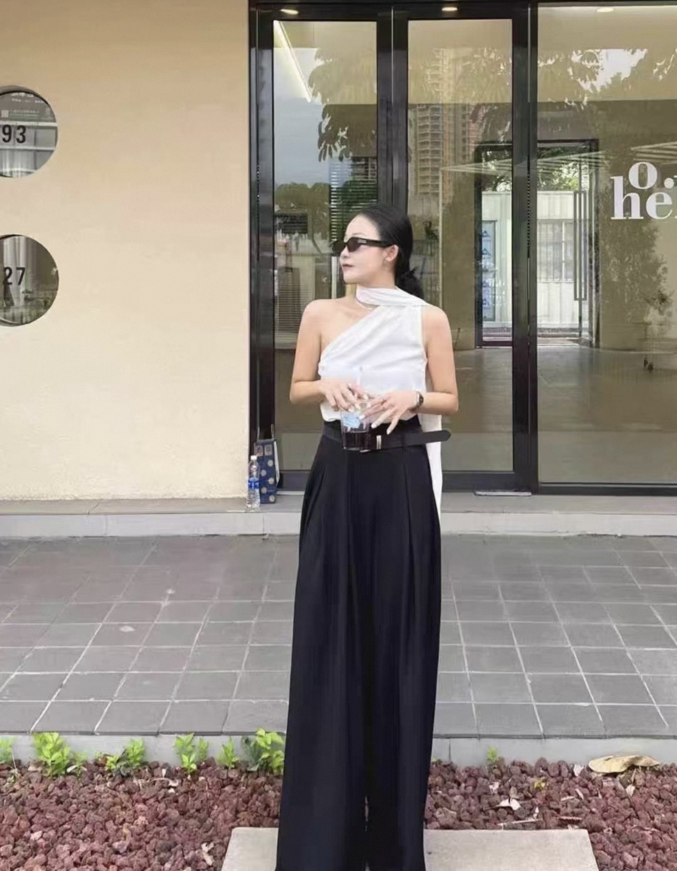 PT222西装韩版宽松裤