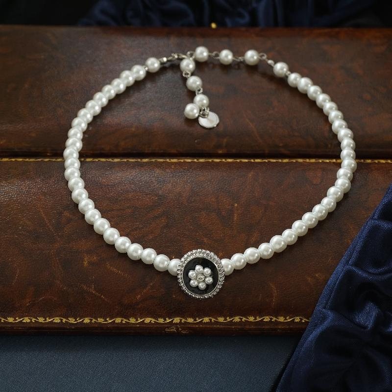 Vintage1961 Design - Victorian Revival Faux Pearl Choker Necklace/Bracelet (FM179)