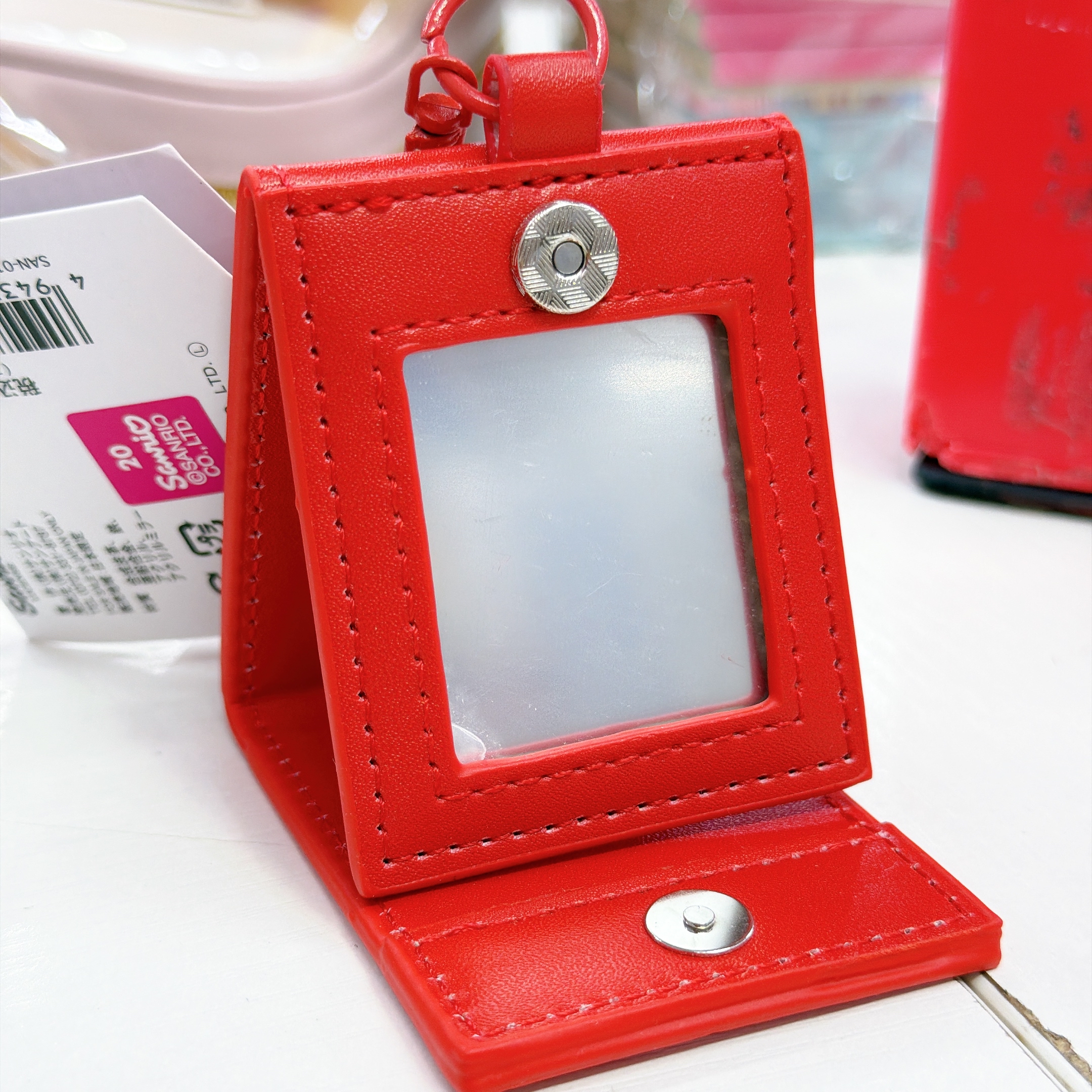 日本直送Hello Kitty接鏡鎖匙扣掛飾