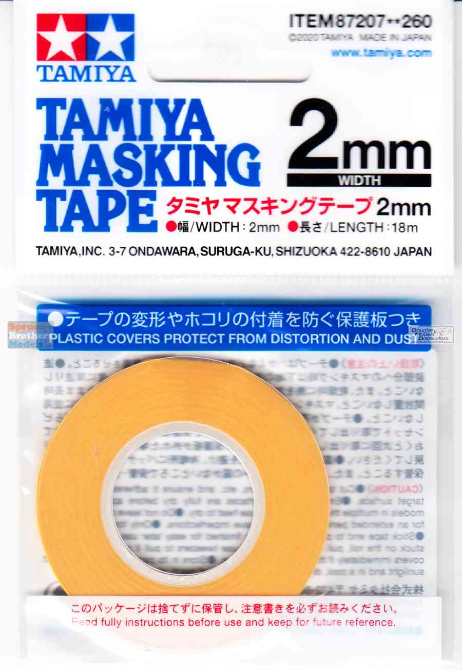 TAM87207 TAMIYA MASKING TAPE 2MM