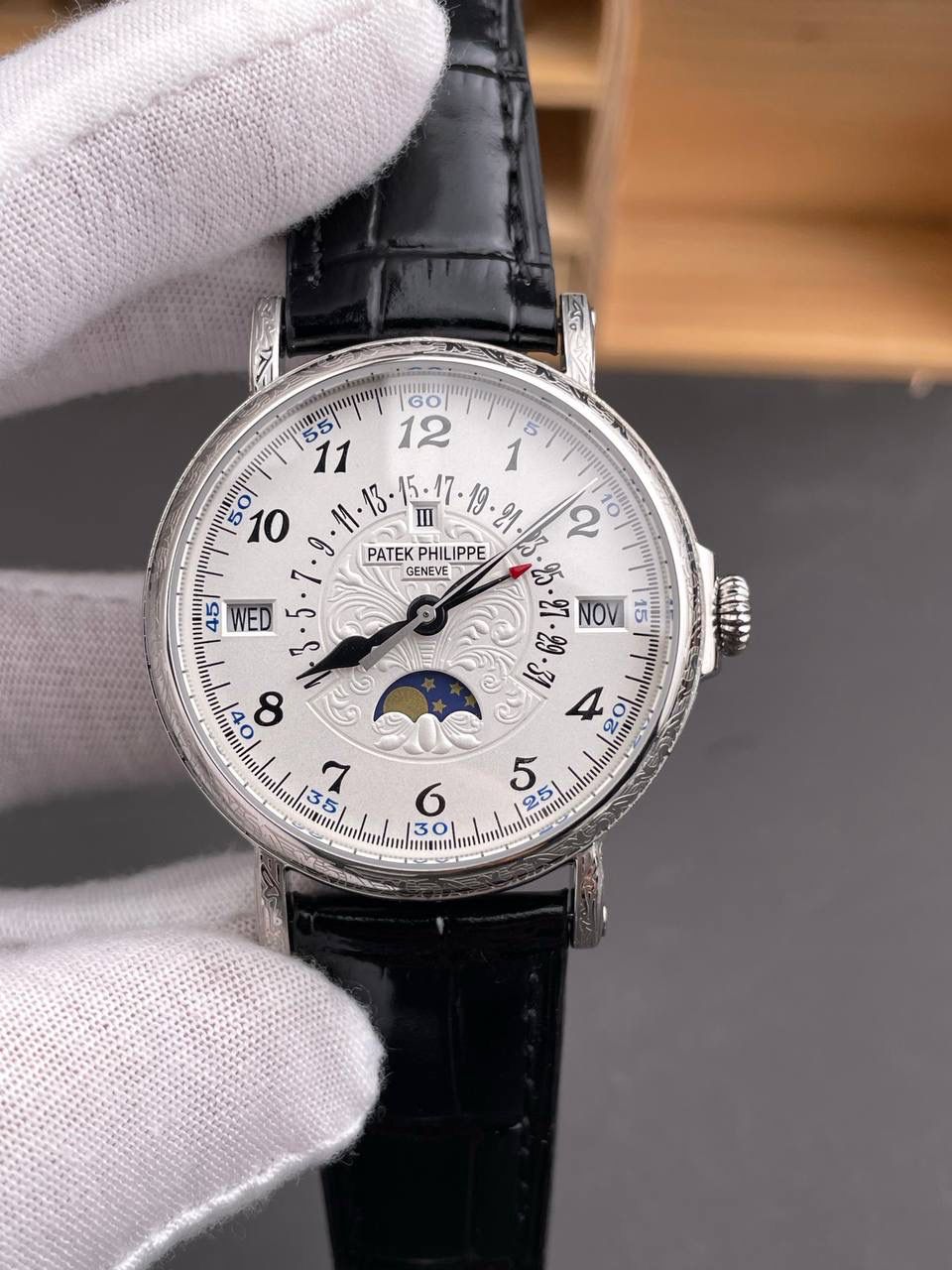 今日推荐🚞V3版 百达翡丽古典超级复杂多功能5159 万年历系列腕表/38mm/9015机😍