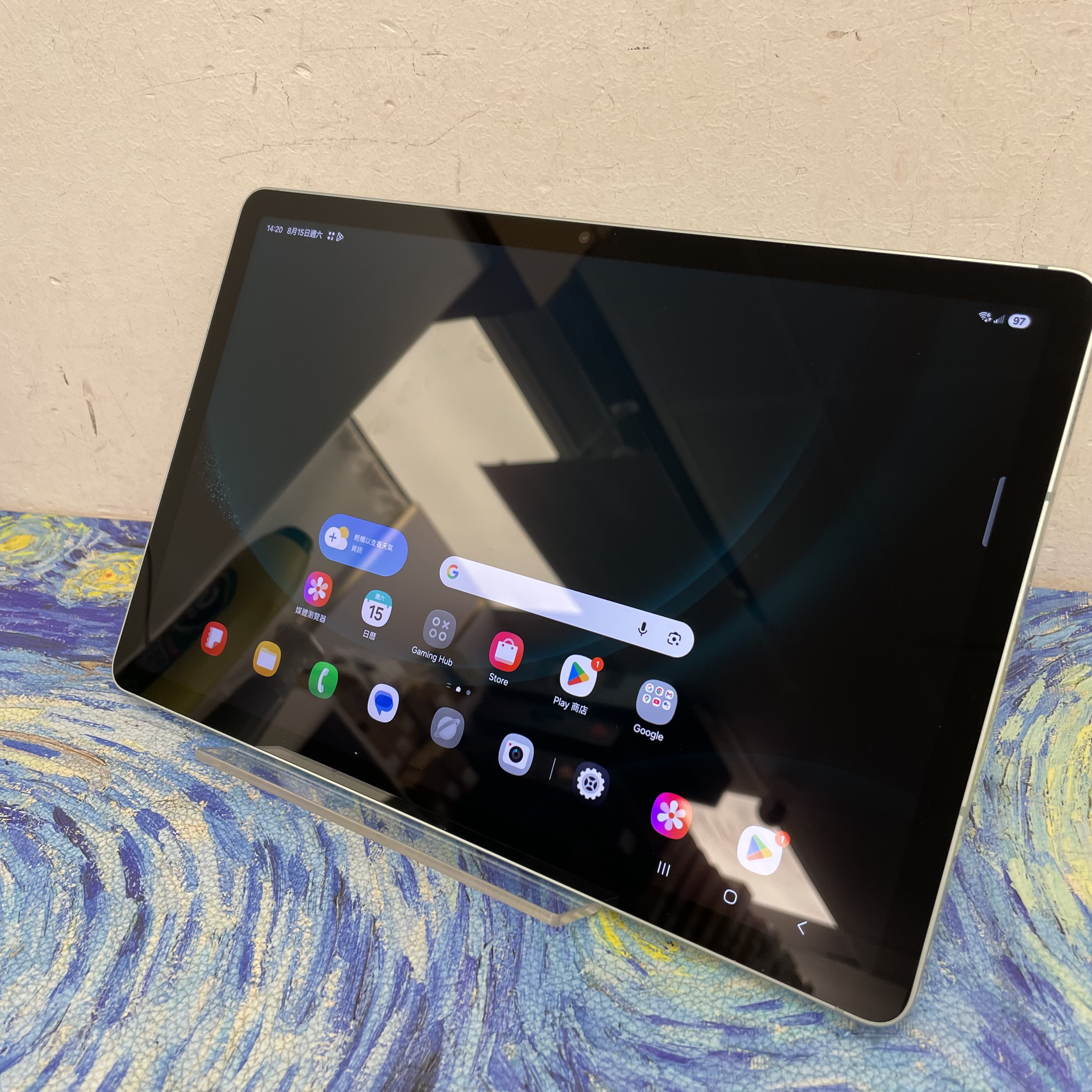 *7377 Galaxy Tab S9 FE 完美機 6+128GB 5G版 綠色 green