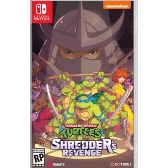(🔥NEW RELEASE🔥) Teenage Mutant Ninja Turtles: Shredders Revenge (Nintendo Switch) Digital Download