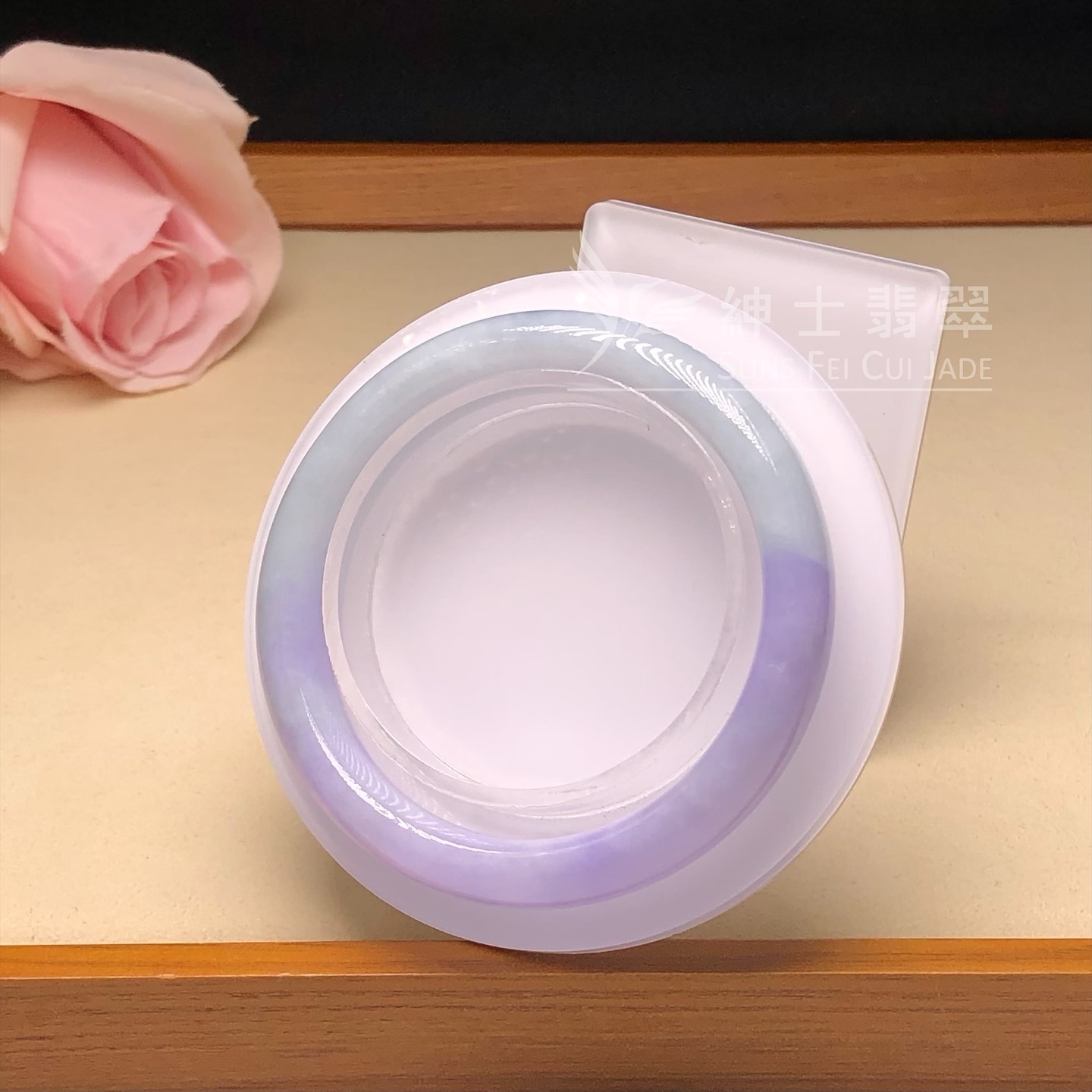 桃紅春福鐲53.2mm