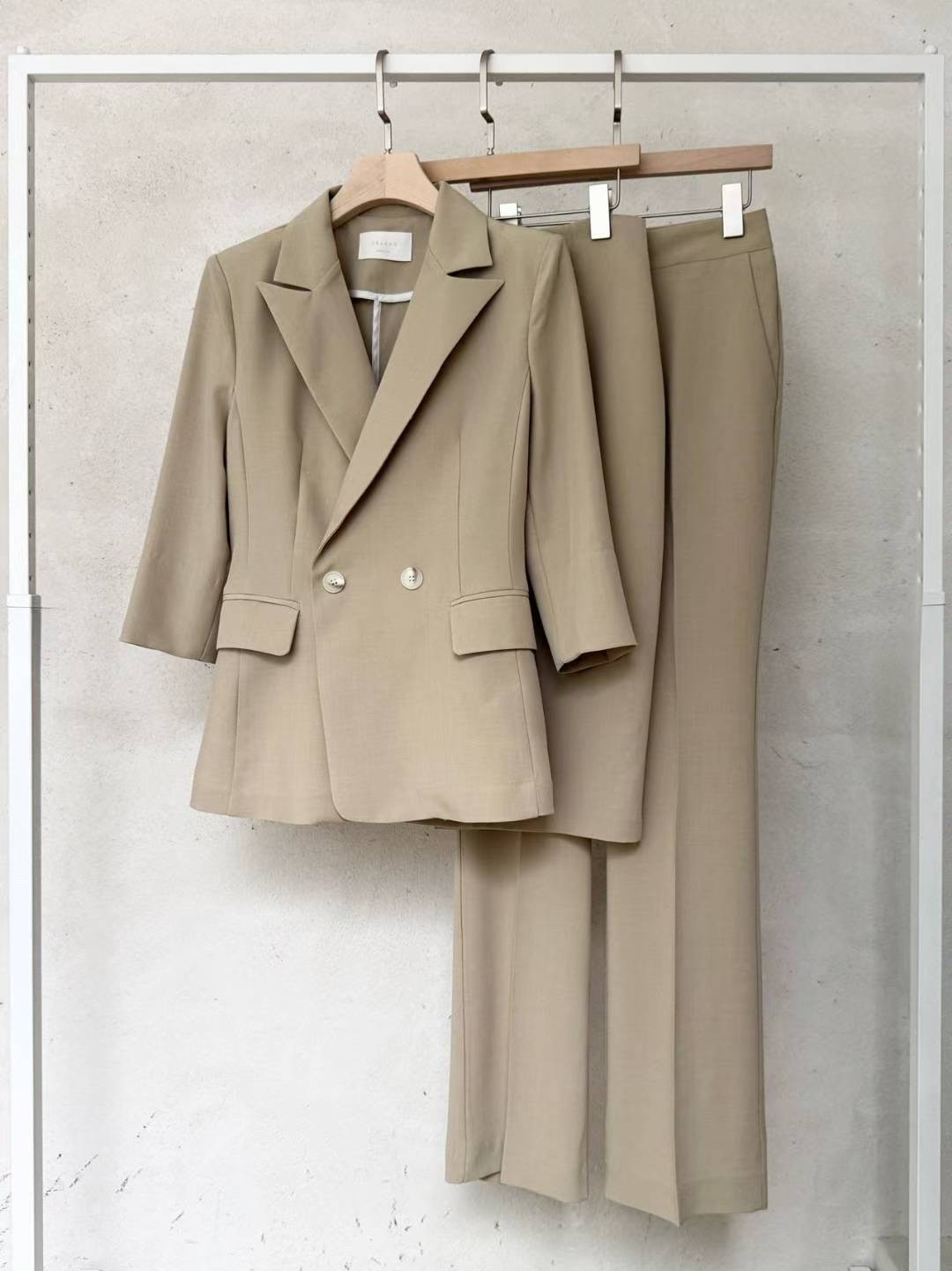 ZA001 知性高級麻質料外套Or西褲