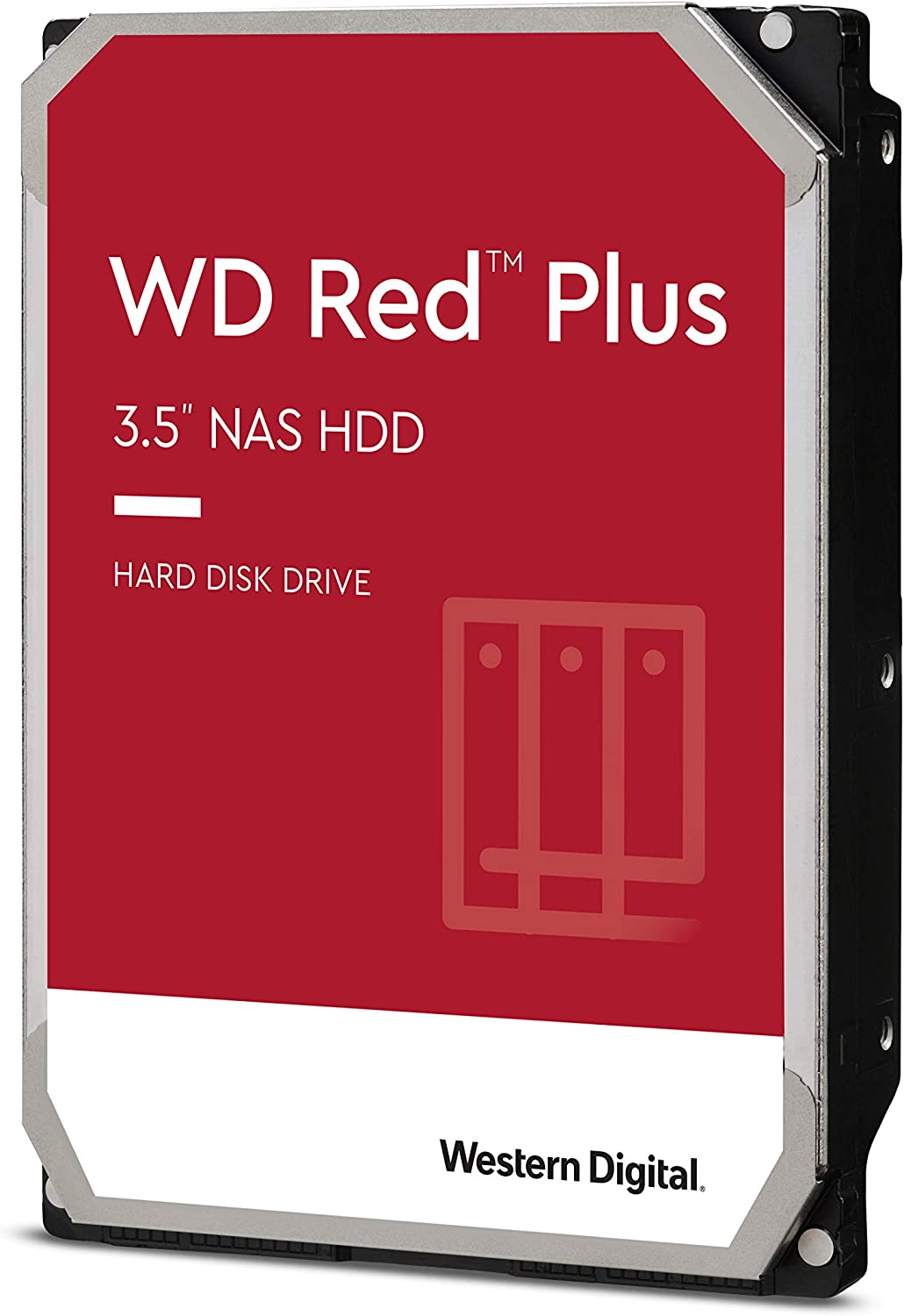 WD Red Plus NAS 硬碟 (3.5 吋) - 2 TB ( 型號: WD20EFPX) 保養期: 3年