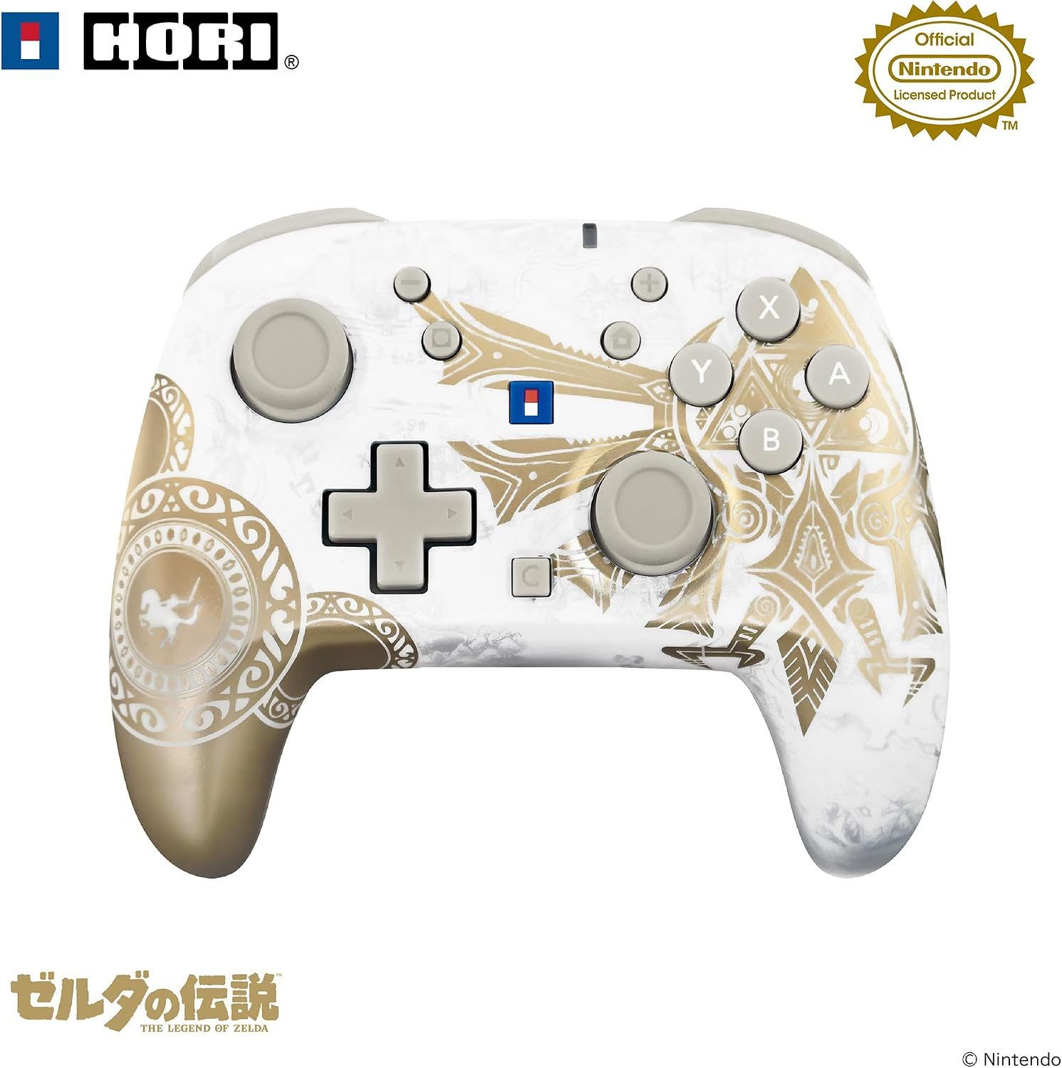 【預售 2026年11月】SW2 HORI 無線控製器 TURBO [薩爾達傳說] / Wireless Controller TURBO [The Legend of Zelda] NSX-252  PO1160